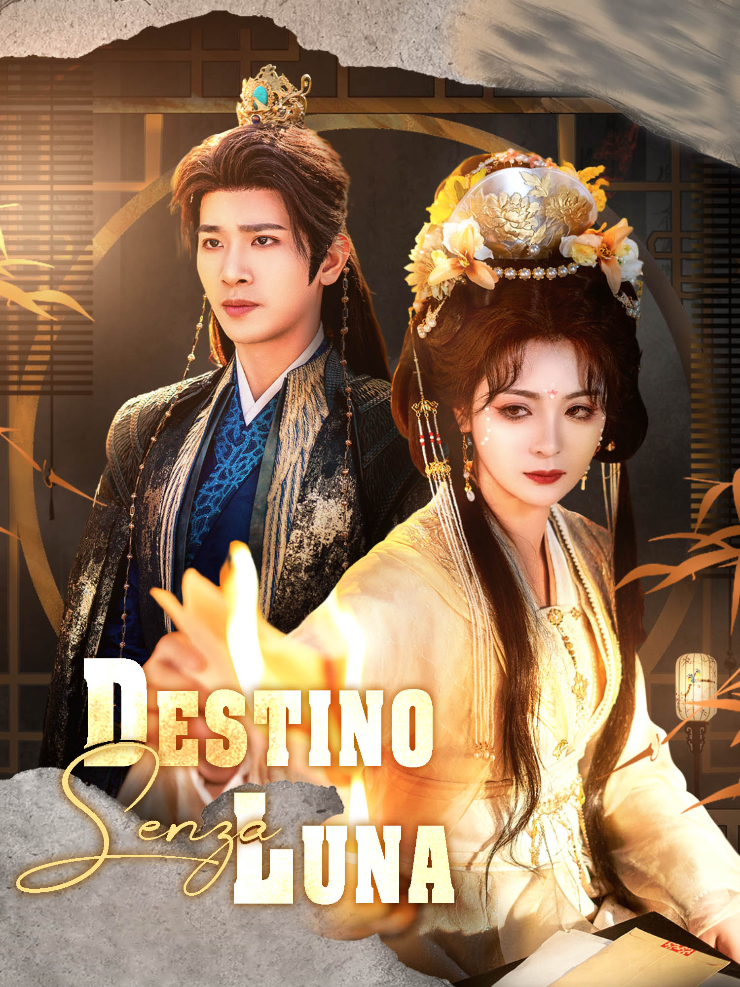 Copertina e Poster della Mini Serie Destino Senza Luna