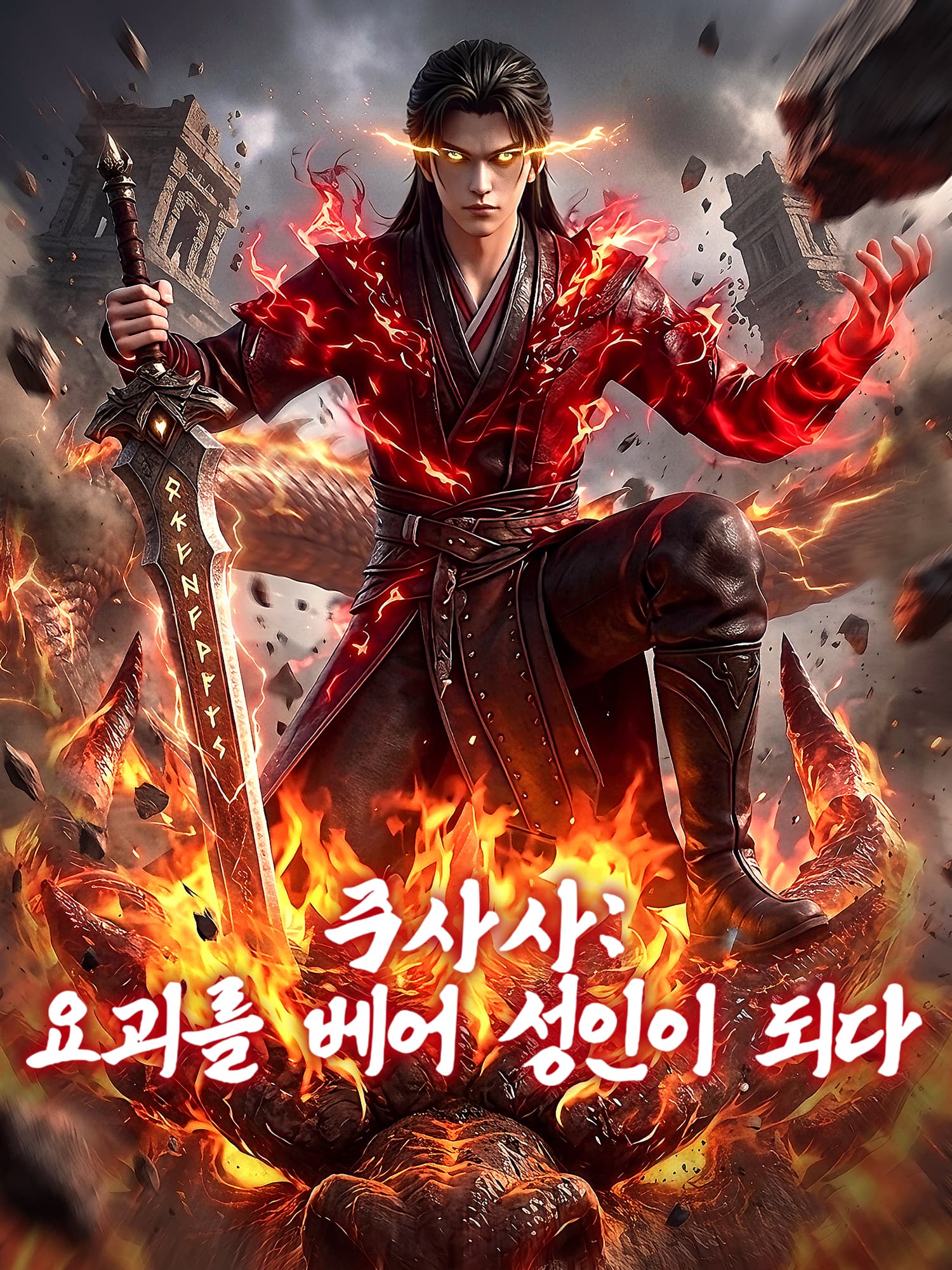 주사사: 요괴를 베어 성인이 되다