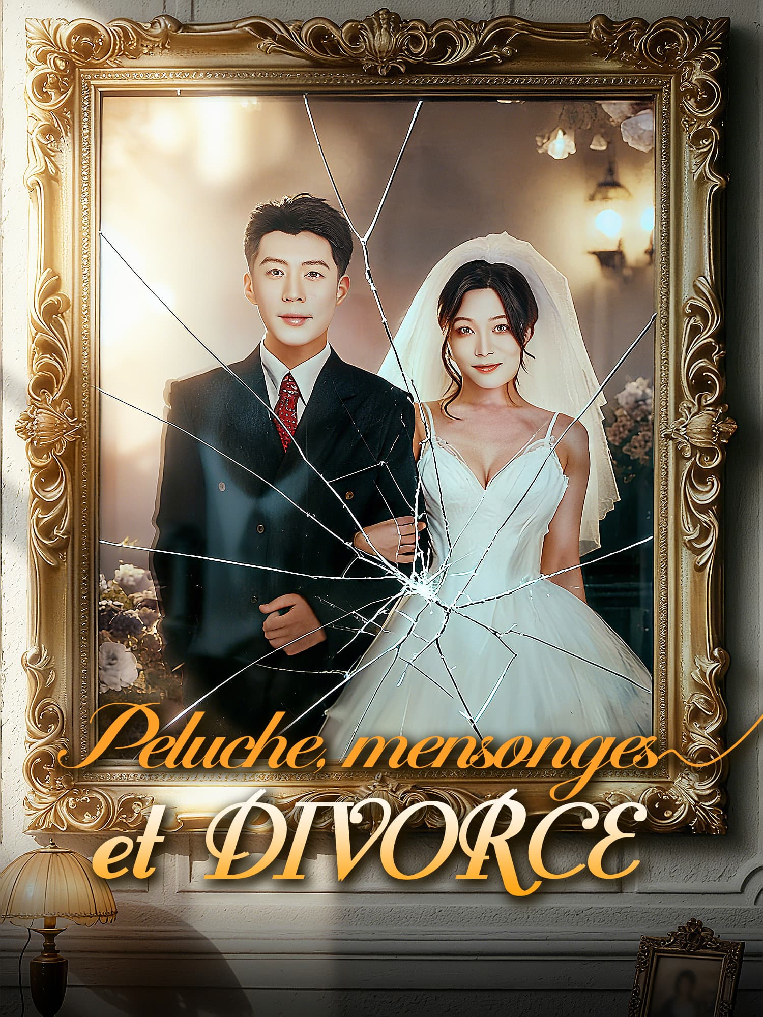 Affiche et Couverture de la Mini-série Peluche, mensonges et divorce