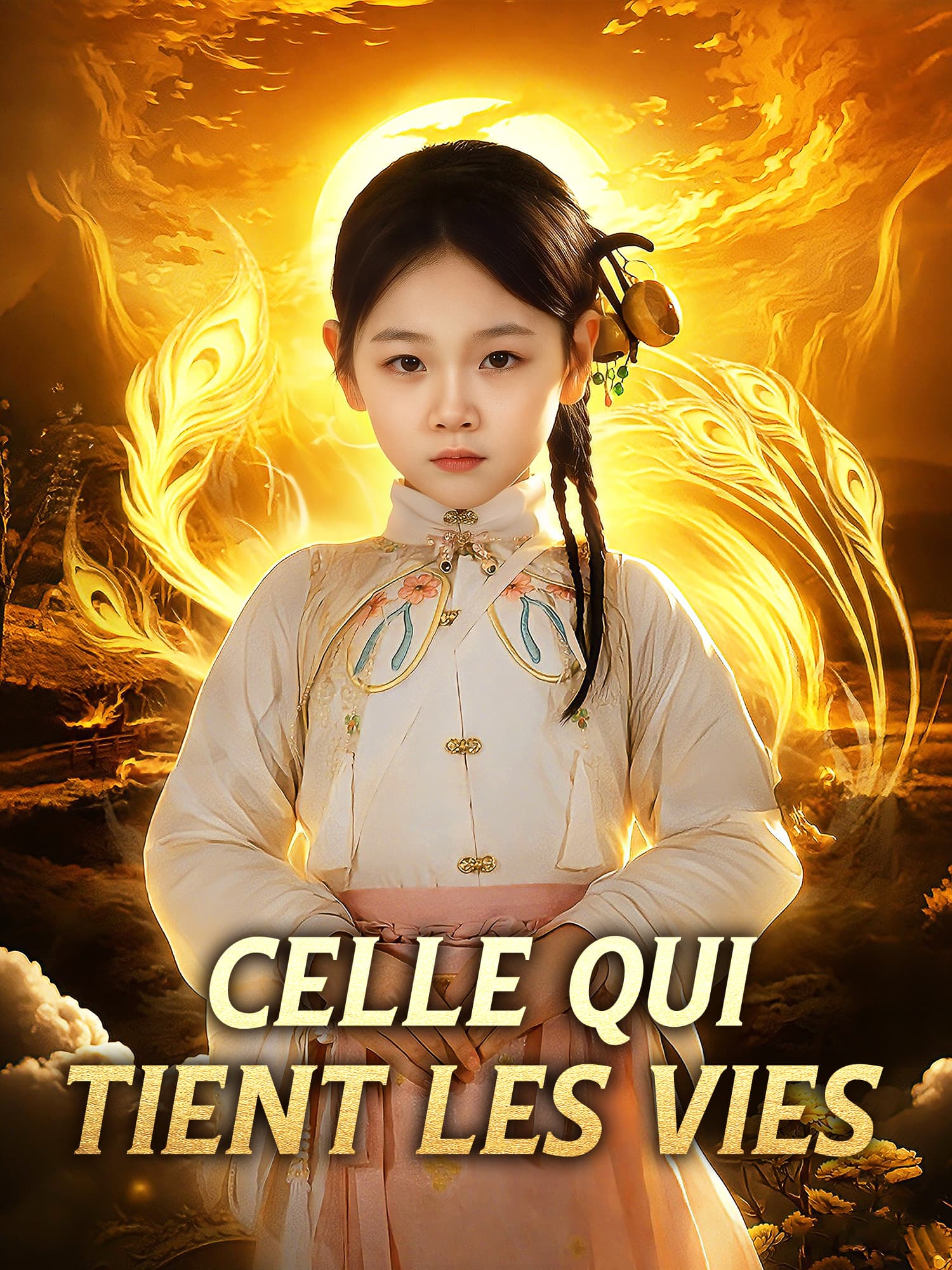 Affiche et Couverture de la Mini-série Celle qui tient les vies