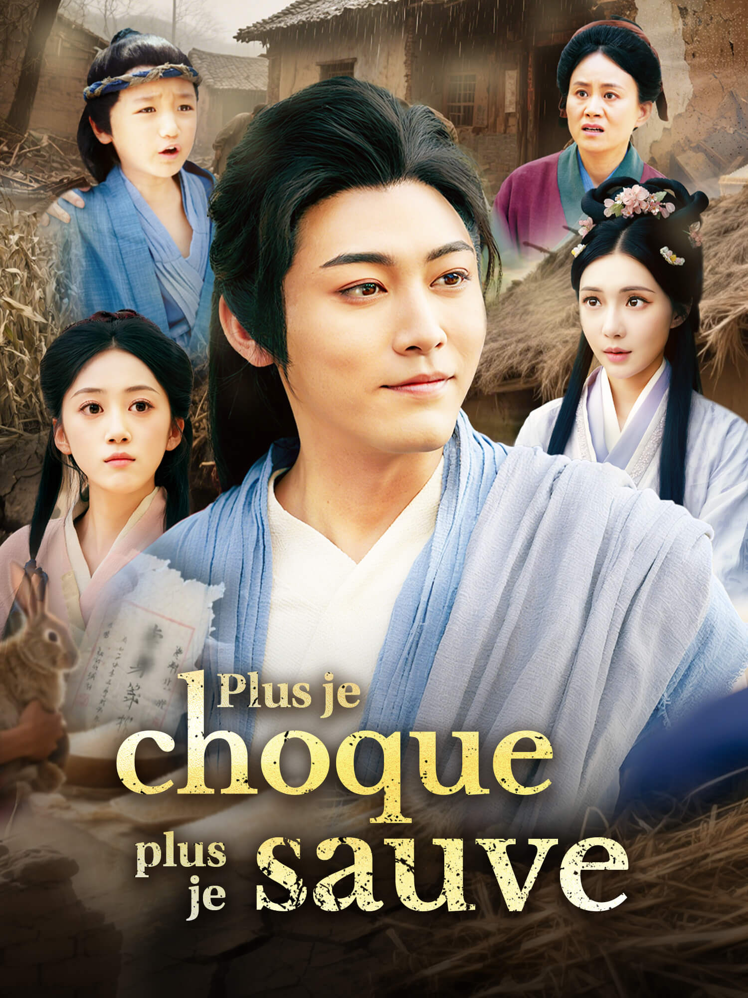 Affiche et Couverture de la Mini-série Plus je choque, plus je sauve