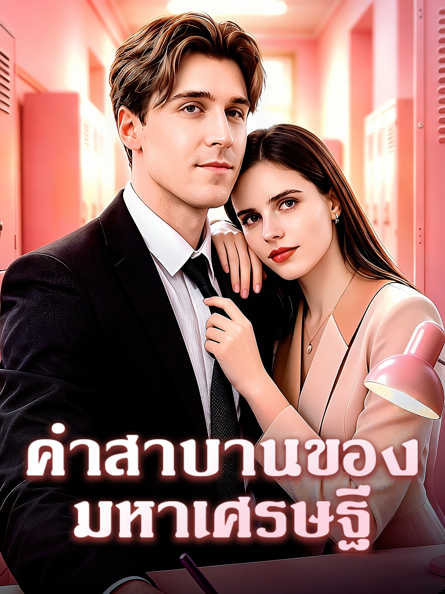หน้าปกและภาพซีรีส์สั้น คำสาบานของมหาเศรษฐี