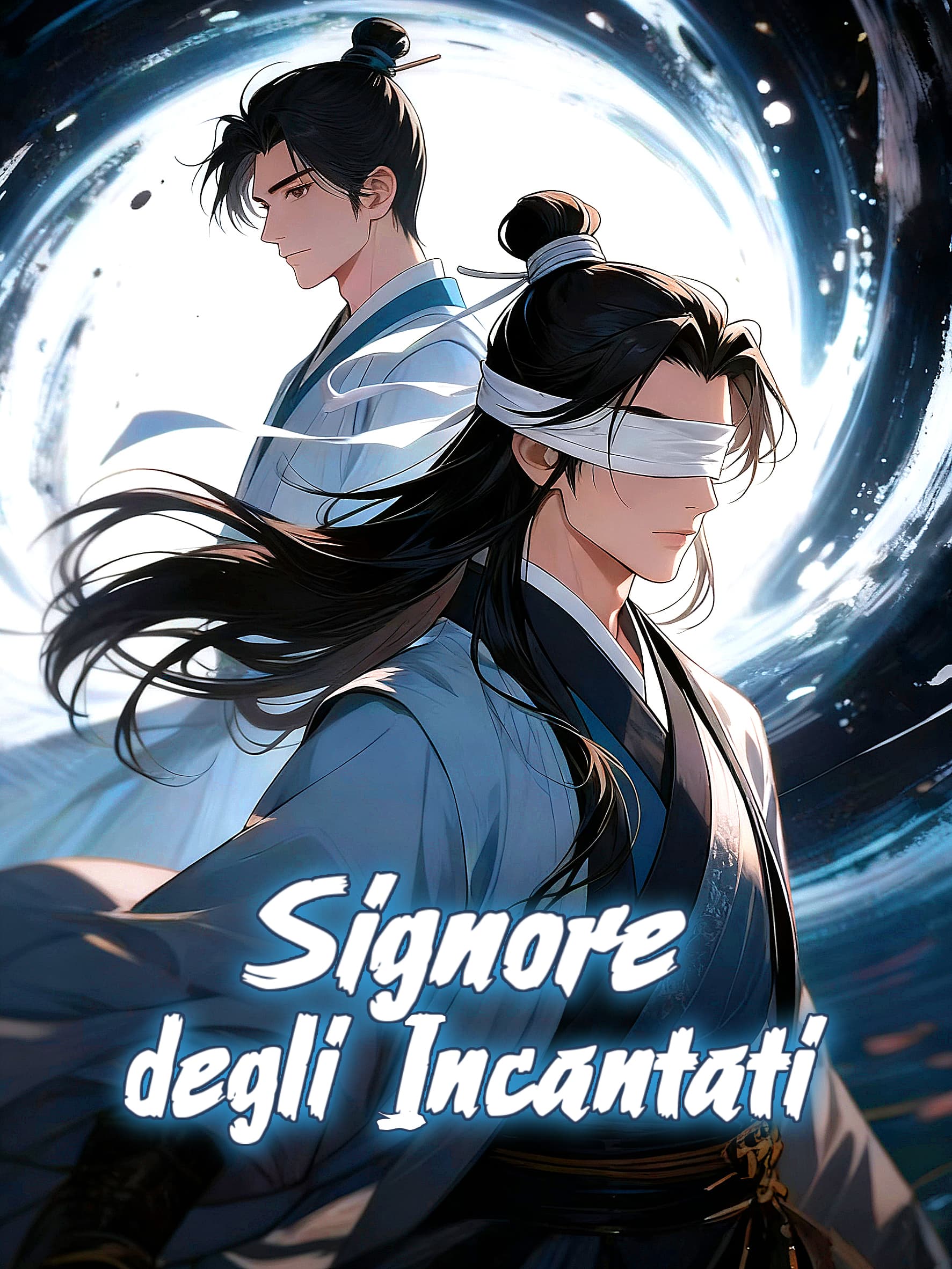 Copertina e Poster della Mini Serie Signore degli Incantati