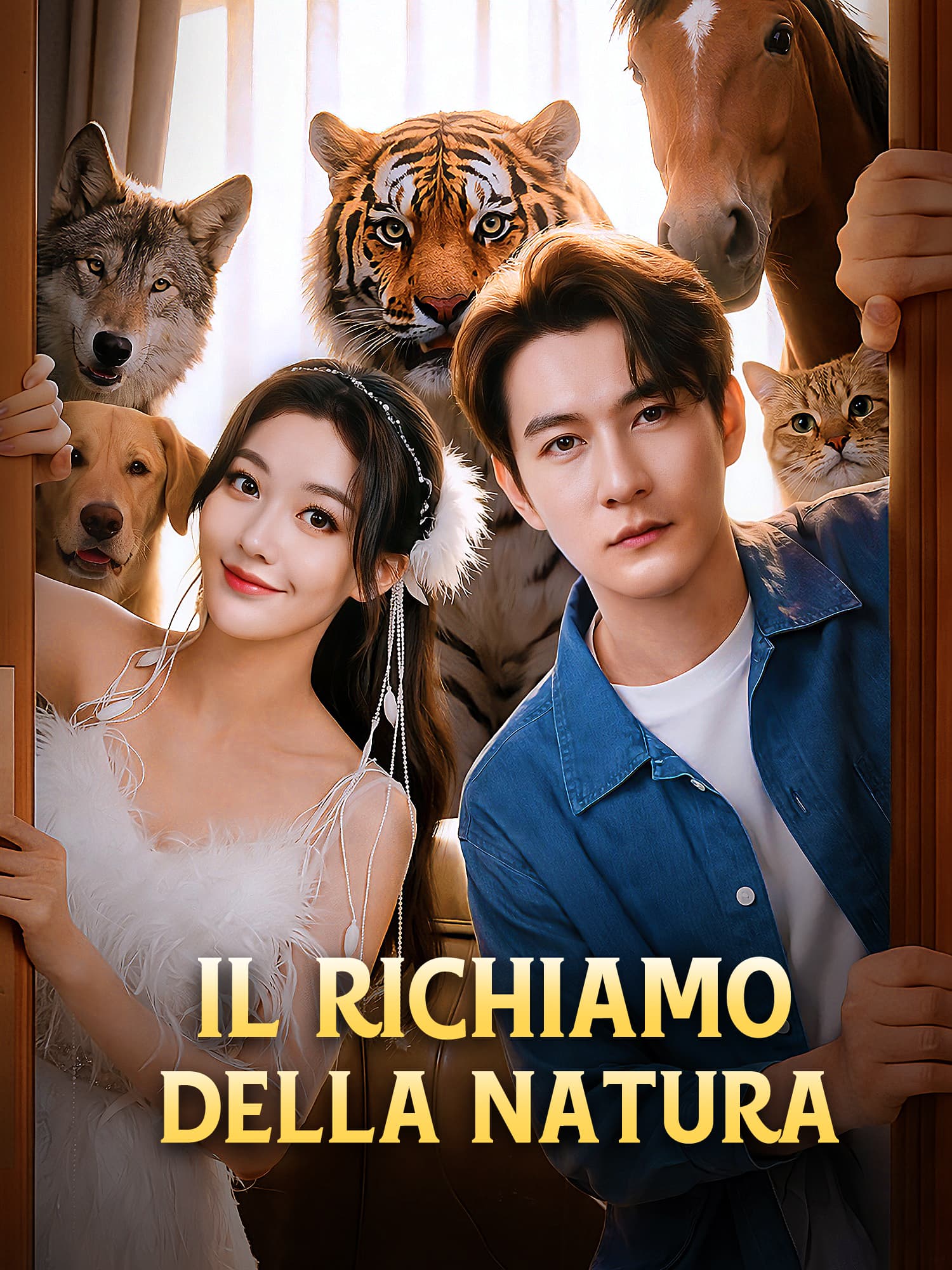 Copertina e Poster della Mini Serie Il Richiamo della Natura