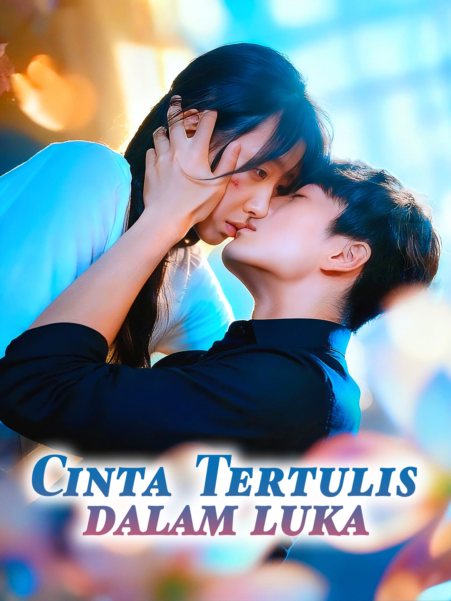 Sampul & Poster Drama Pendek Cinta Tertulis dalam Luka