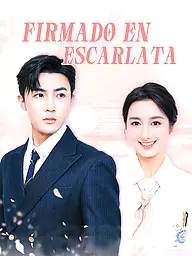 Portada y Póster de la Mini Serie Firmado en Escarlata