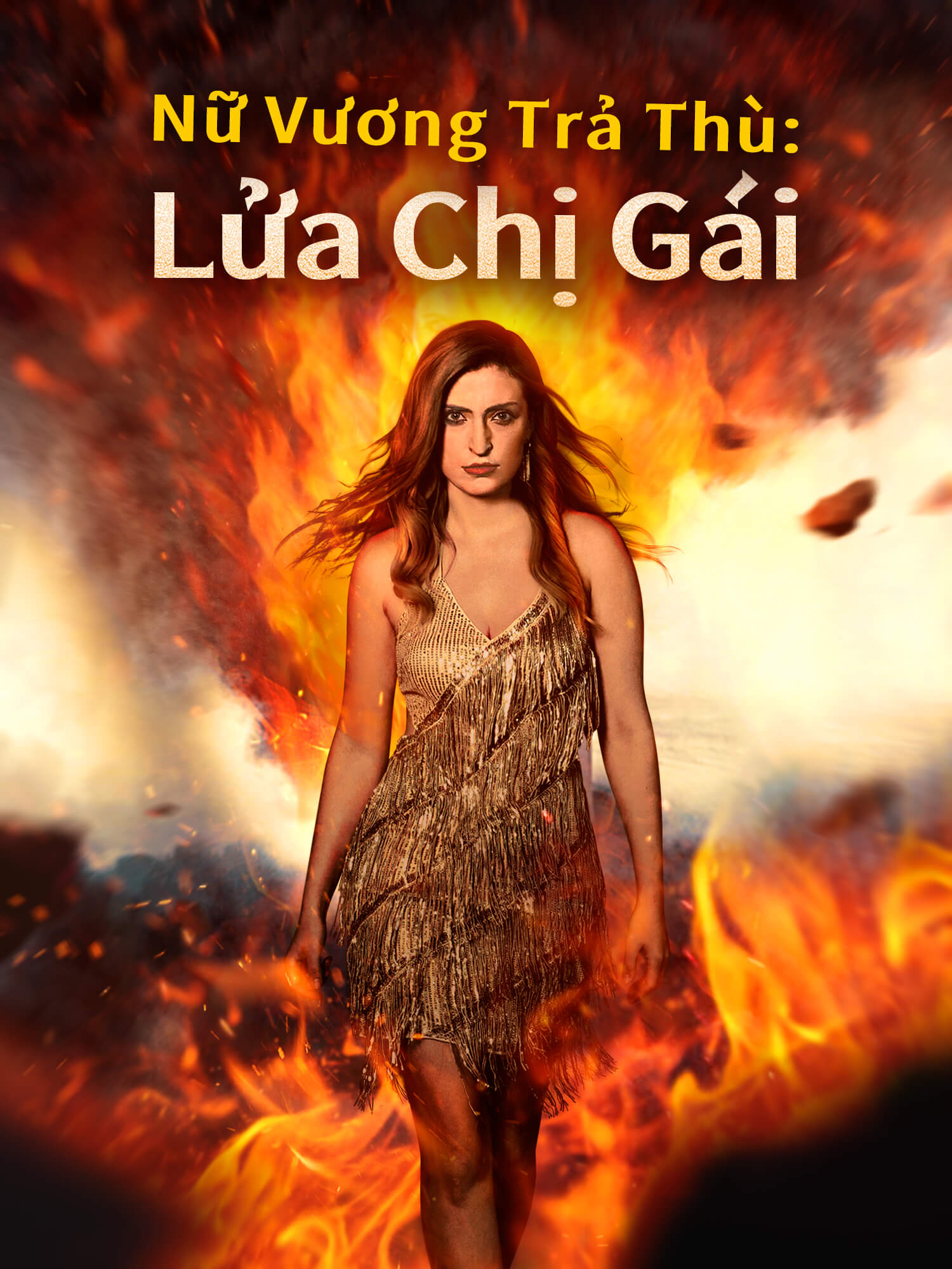 Ảnh bìa và Poster phim ngắn Nữ Vương Trả Thù: Lửa Chị Gái 