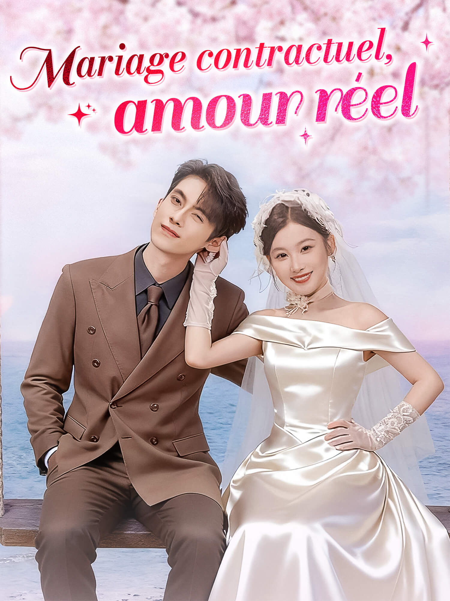 Affiche et Couverture de la Mini-série Mariage contractuel, amour réel