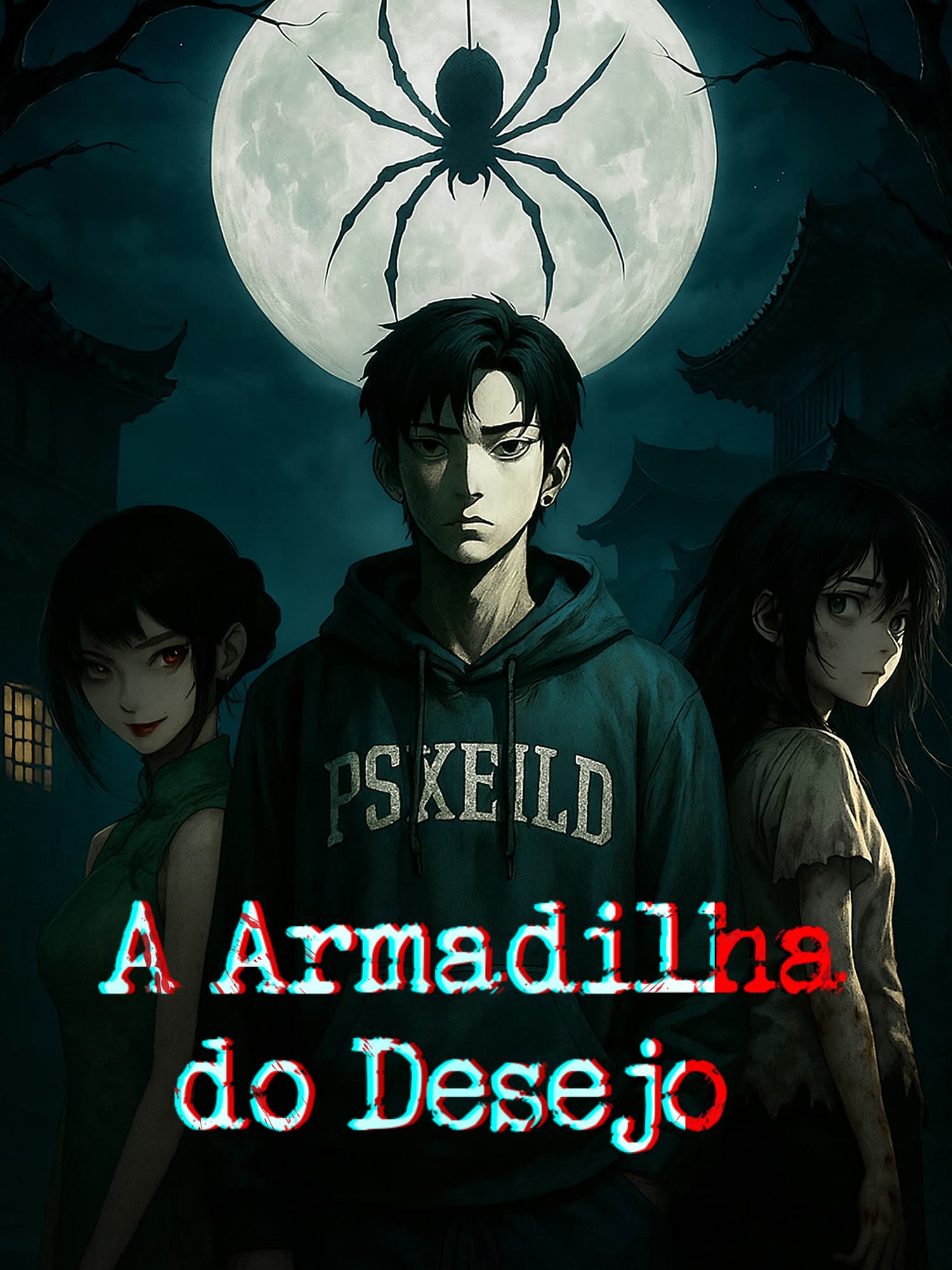 Capa e Pôster da Mini Novela A Armadilha do Desejo