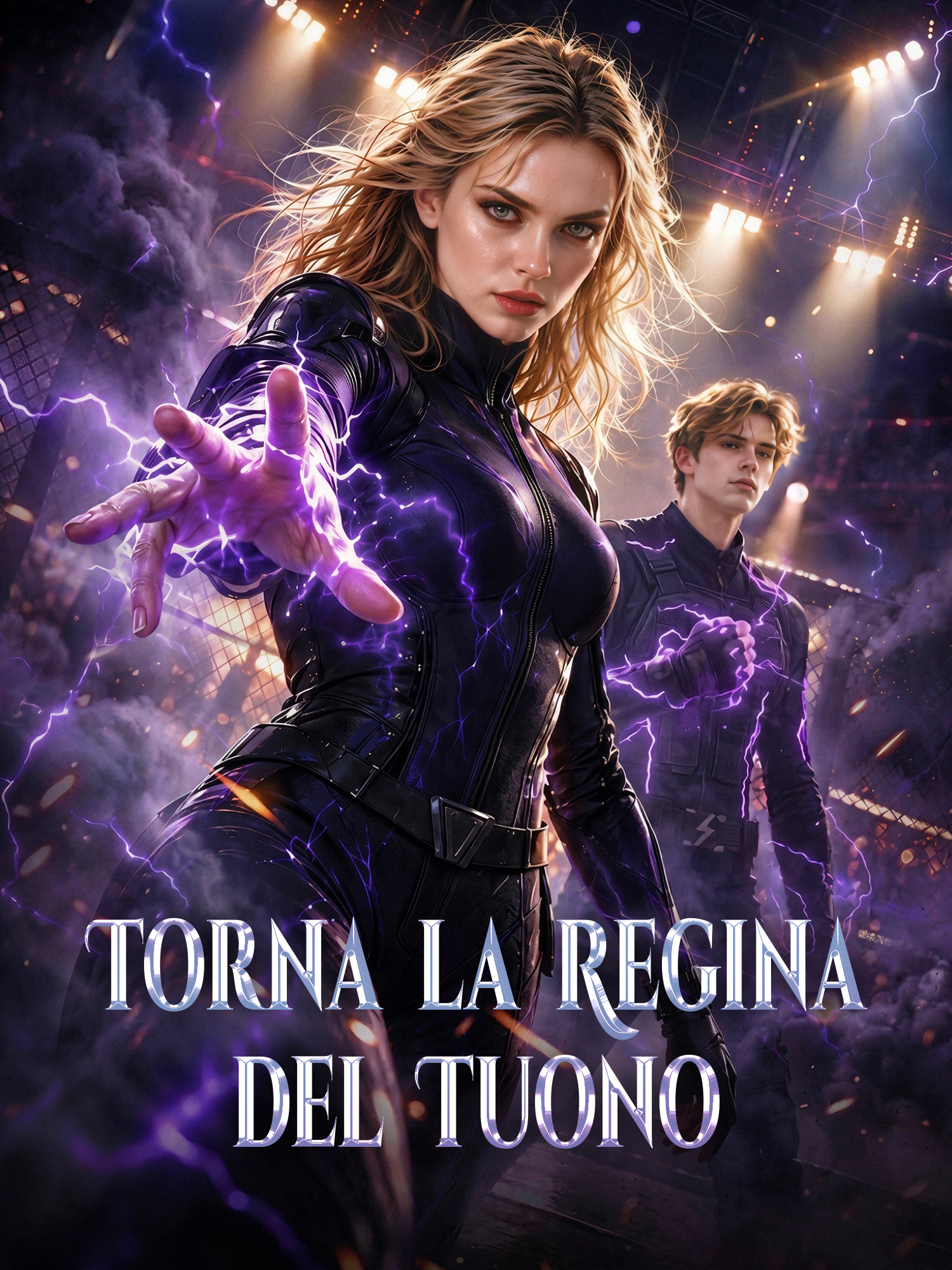 Copertina e Poster della Mini Serie Torna la Regina del Tuono