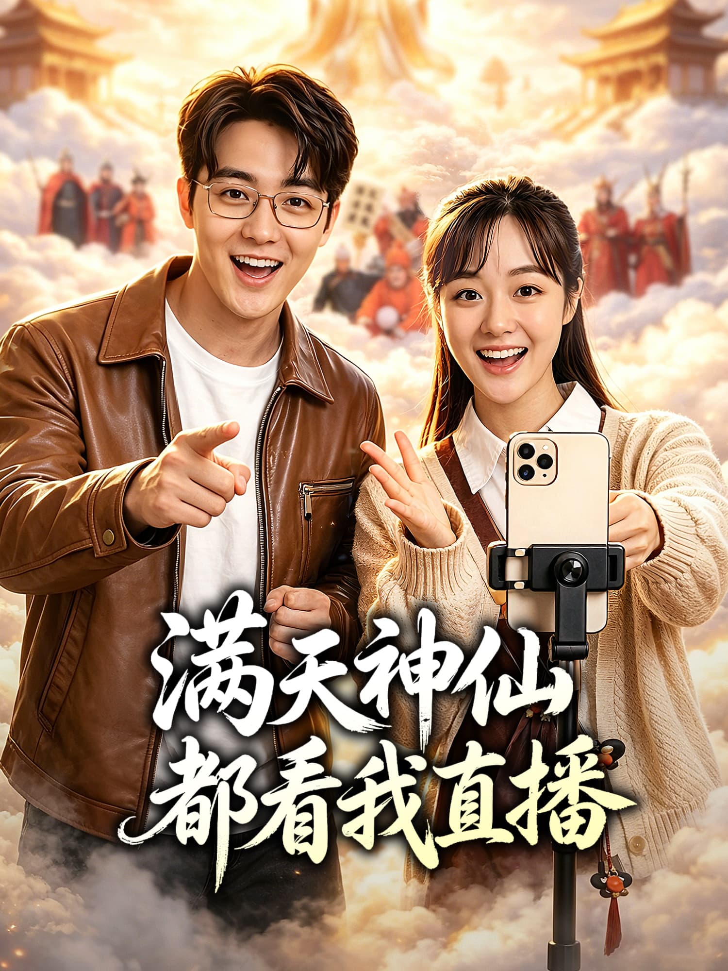 满天神仙都看我直播 短剧封面与海报