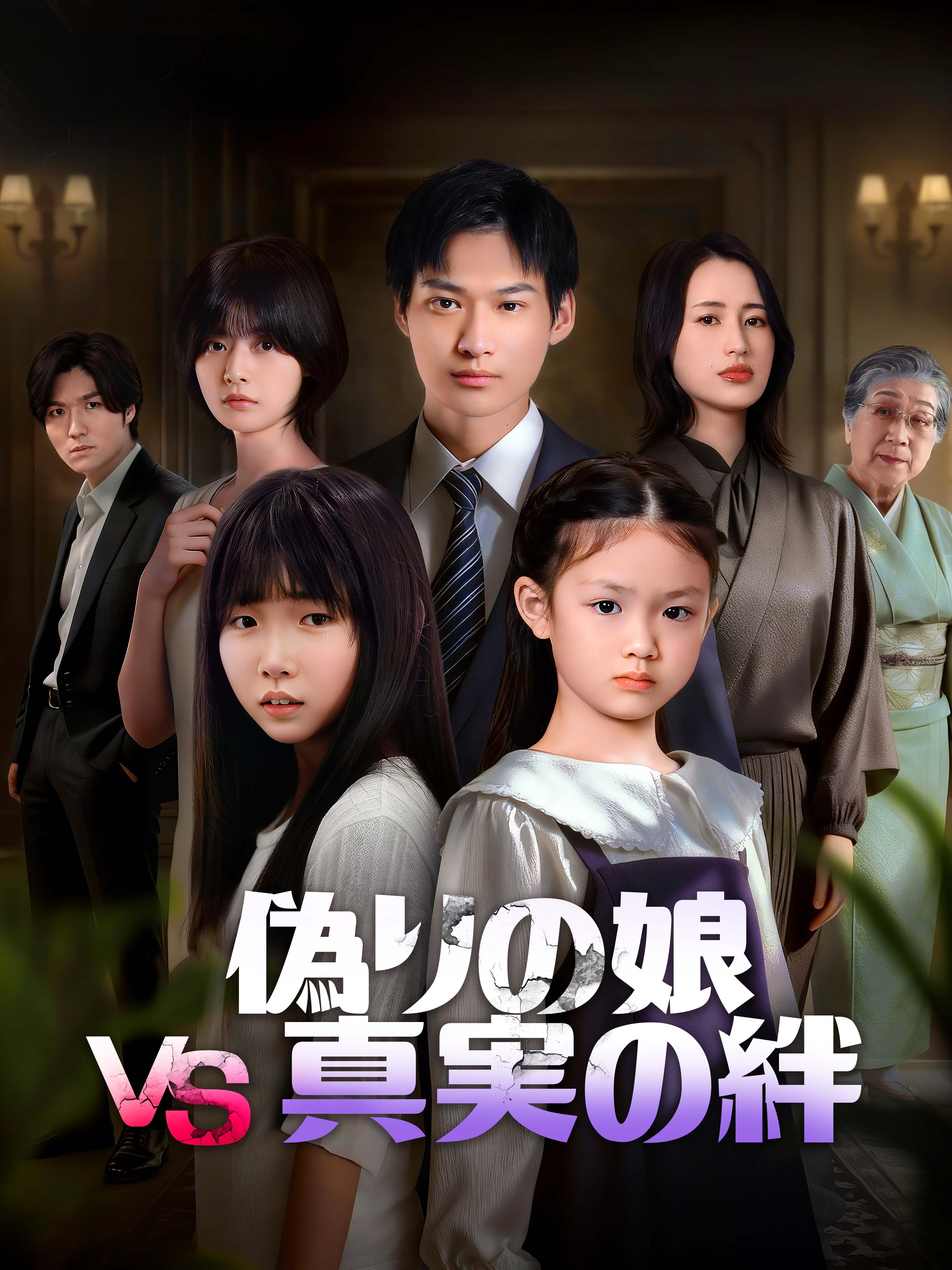 偽りの娘VS真実の絆 ショートドラマのカバー・ポスター