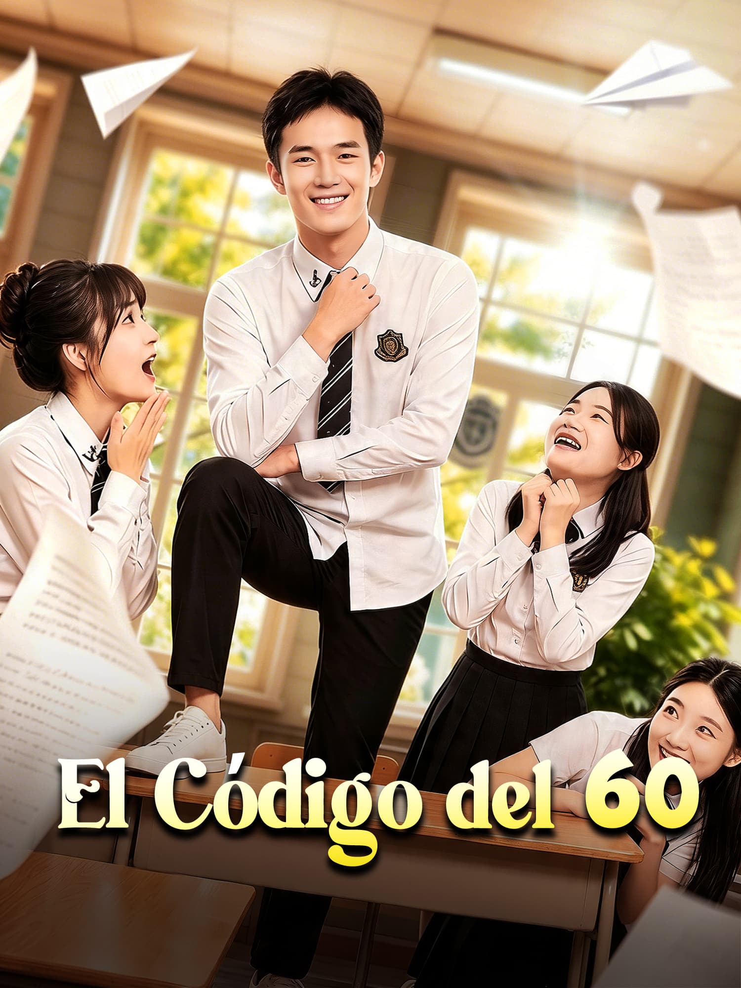 Portada de El Código del 60 drama corto (Contenidos verticales de)