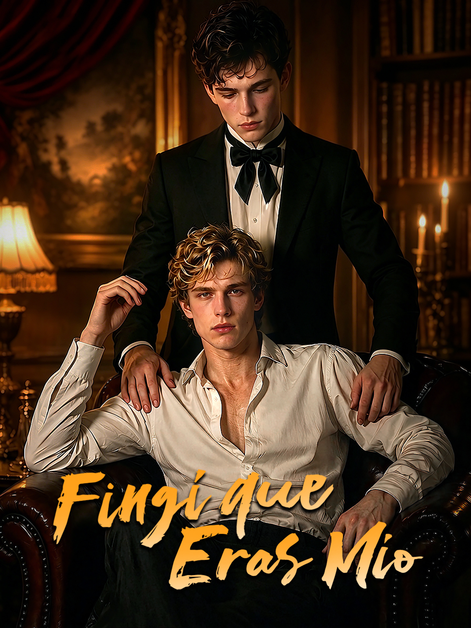 Portada y Póster de la Mini Serie Fingí que Eras Mío