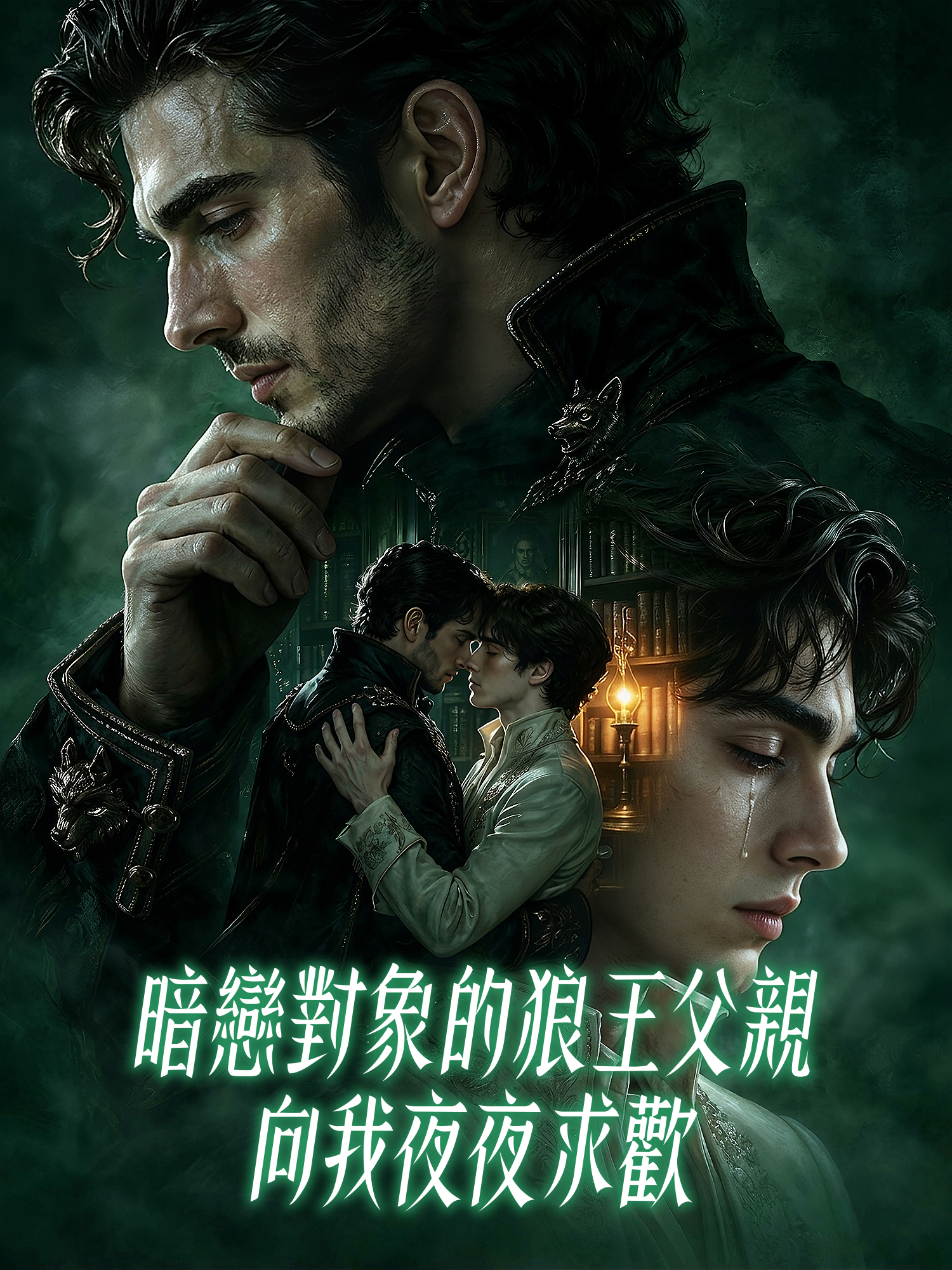 暗戀對象的狼王父親向我夜夜求歡
