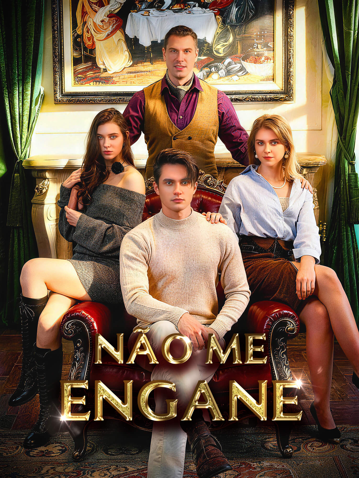 Capa e Pôster da Mini Novela Não Me Engane