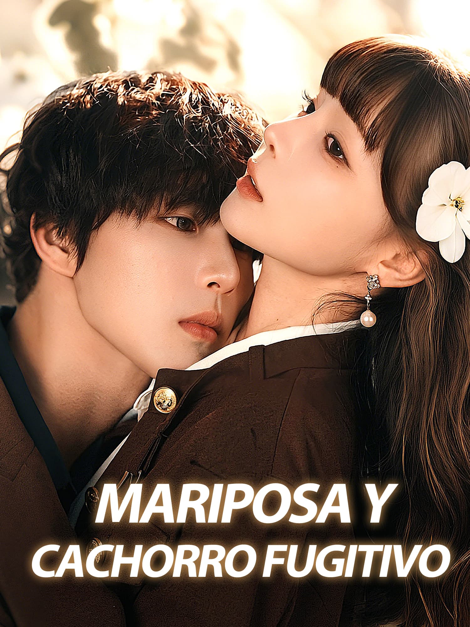 Portada y Póster de la Mini Serie Mariposa y Cachorro Fugitivo