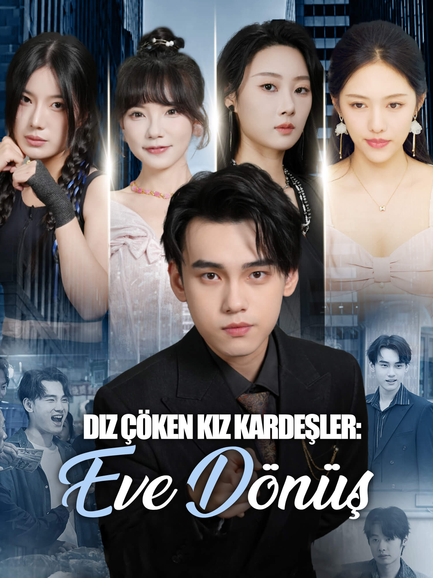 Diz Çöken Kız Kardeşler: Eve Dönüş Kısa Dizi Afişi ve Kapağı