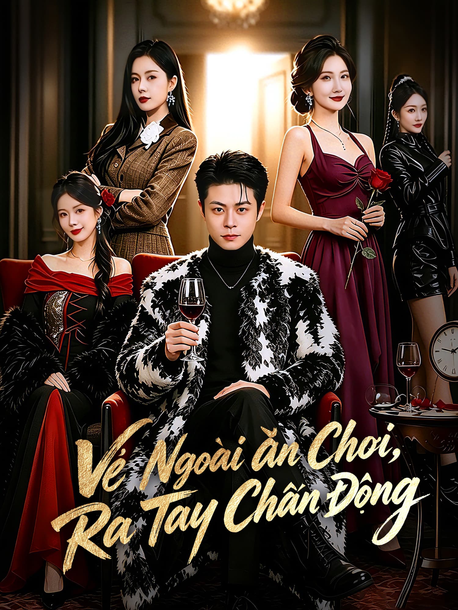 Ảnh bìa và Poster phim ngắn Vẻ Ngoài Ăn Chơi, Ra Tay Chấn Động