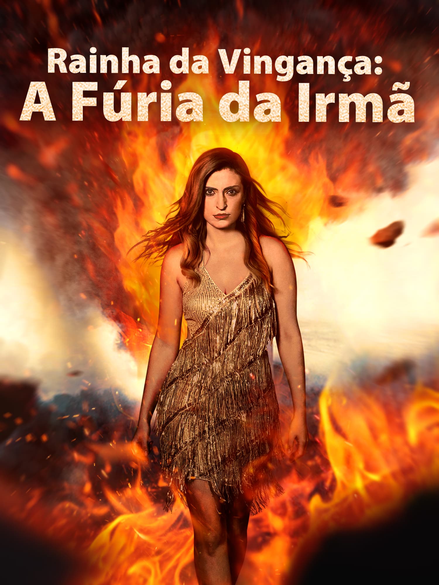Capa e Pôster da Mini Novela Rainha da Vingança: A Fúria da Irmã