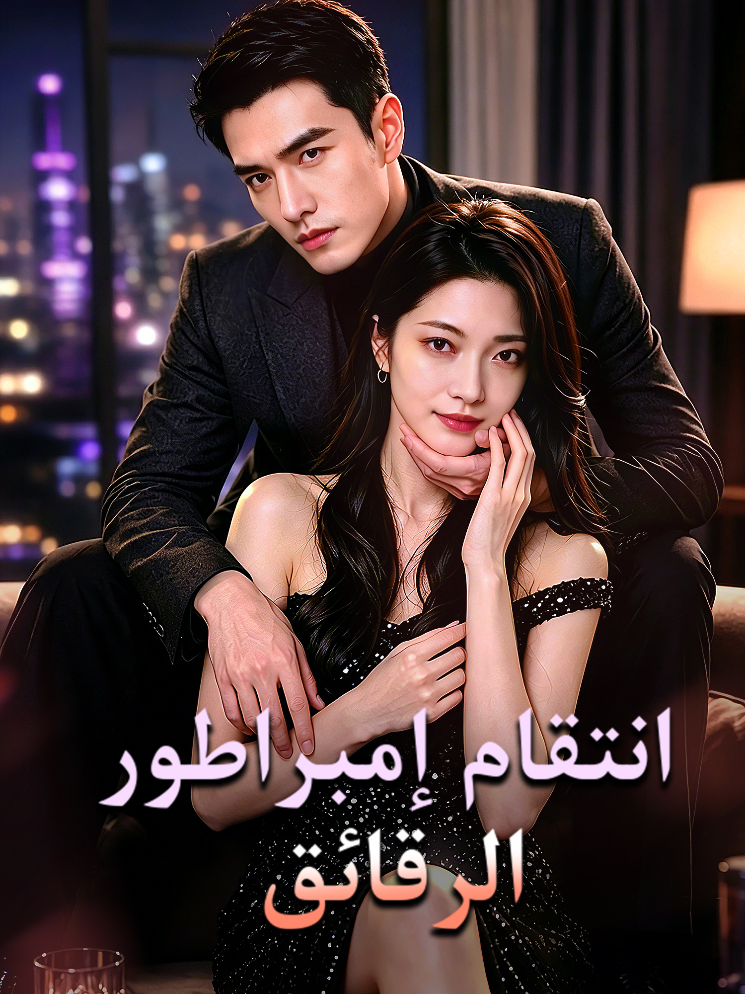 غلاف وملصق مسلسل انتقام إمبراطور الرقائق القصير