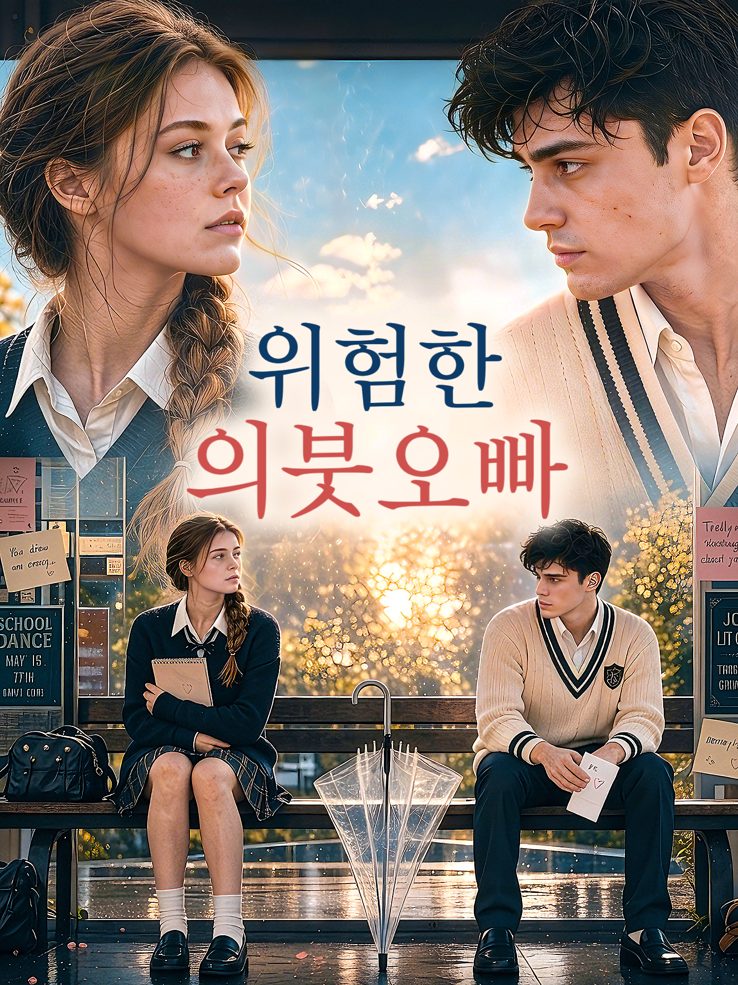 위험한 의붓오빠 숏드라마 커버 및 포스터