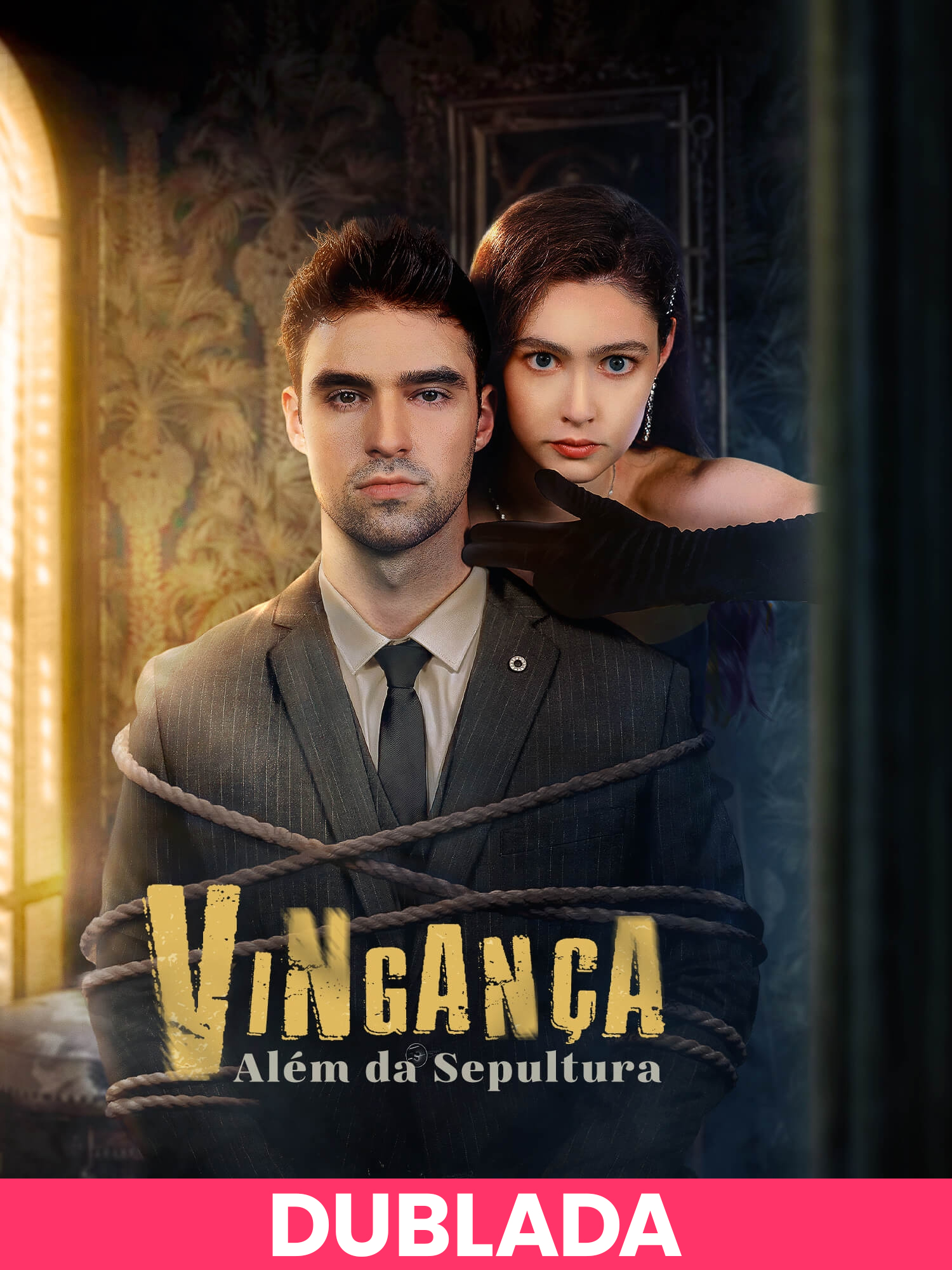 Capa e Pôster da Mini Novela (DUBLADA)Vingança Além da Sepultura