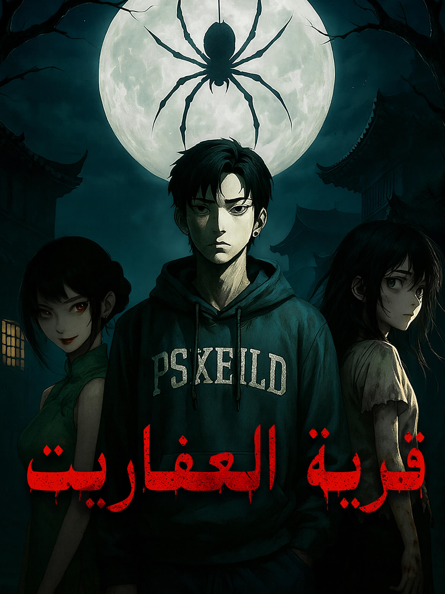 غلاف وملصق مسلسل قرية العفاريت القصير