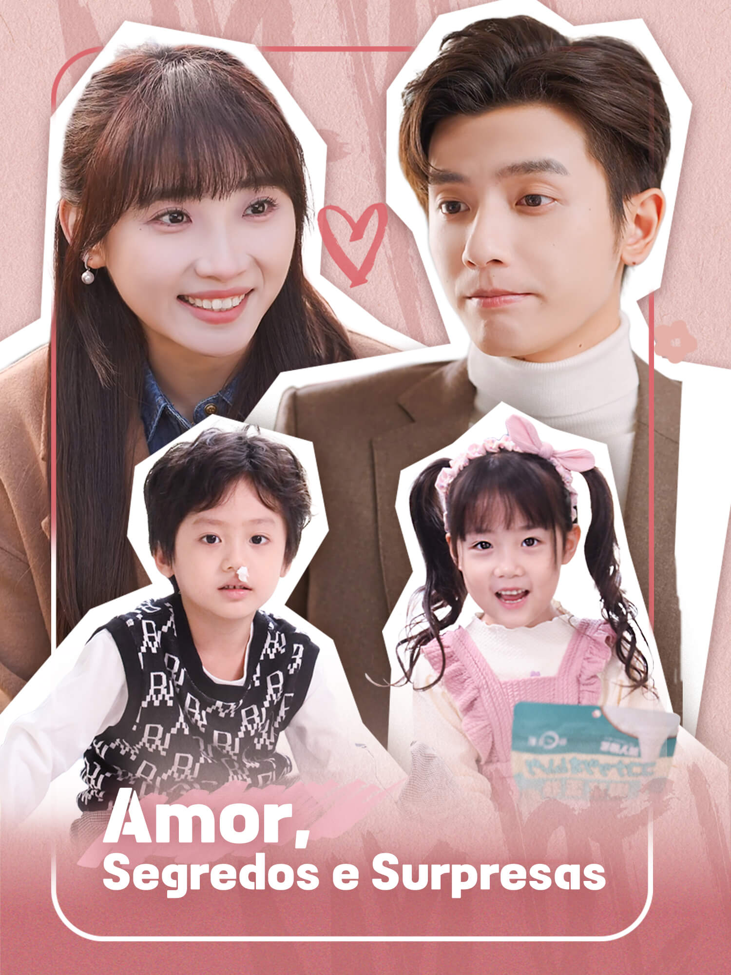 Capa do drama curto Amor, Segredos e Surpresas (Lançamento)