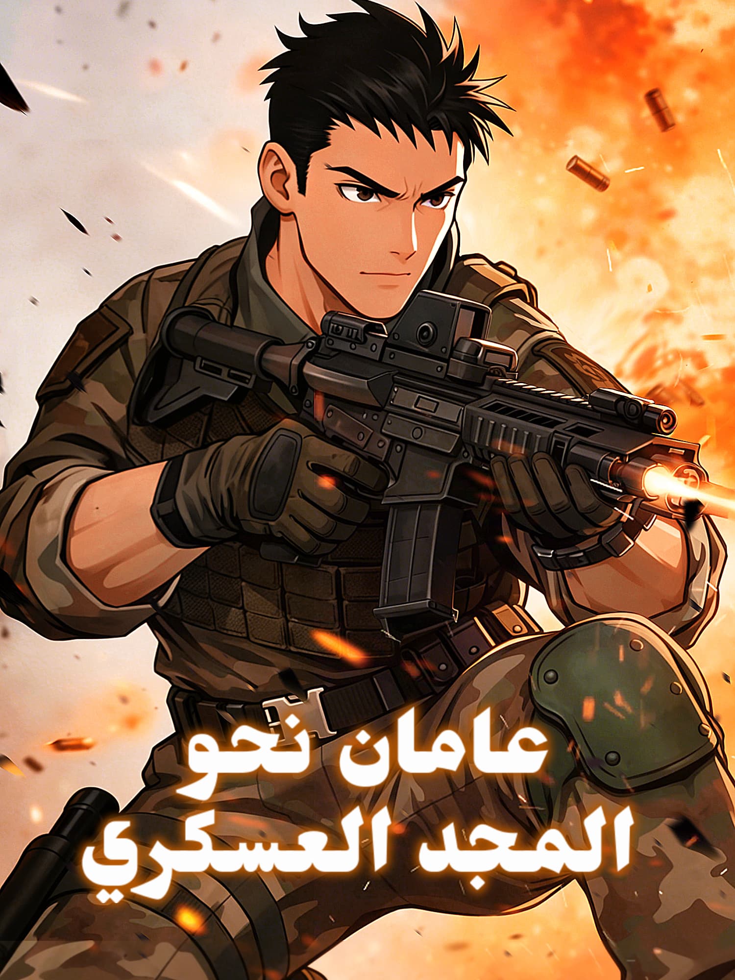 غلاف وملصق مسلسل عامان نحو المجد العسكري القصير