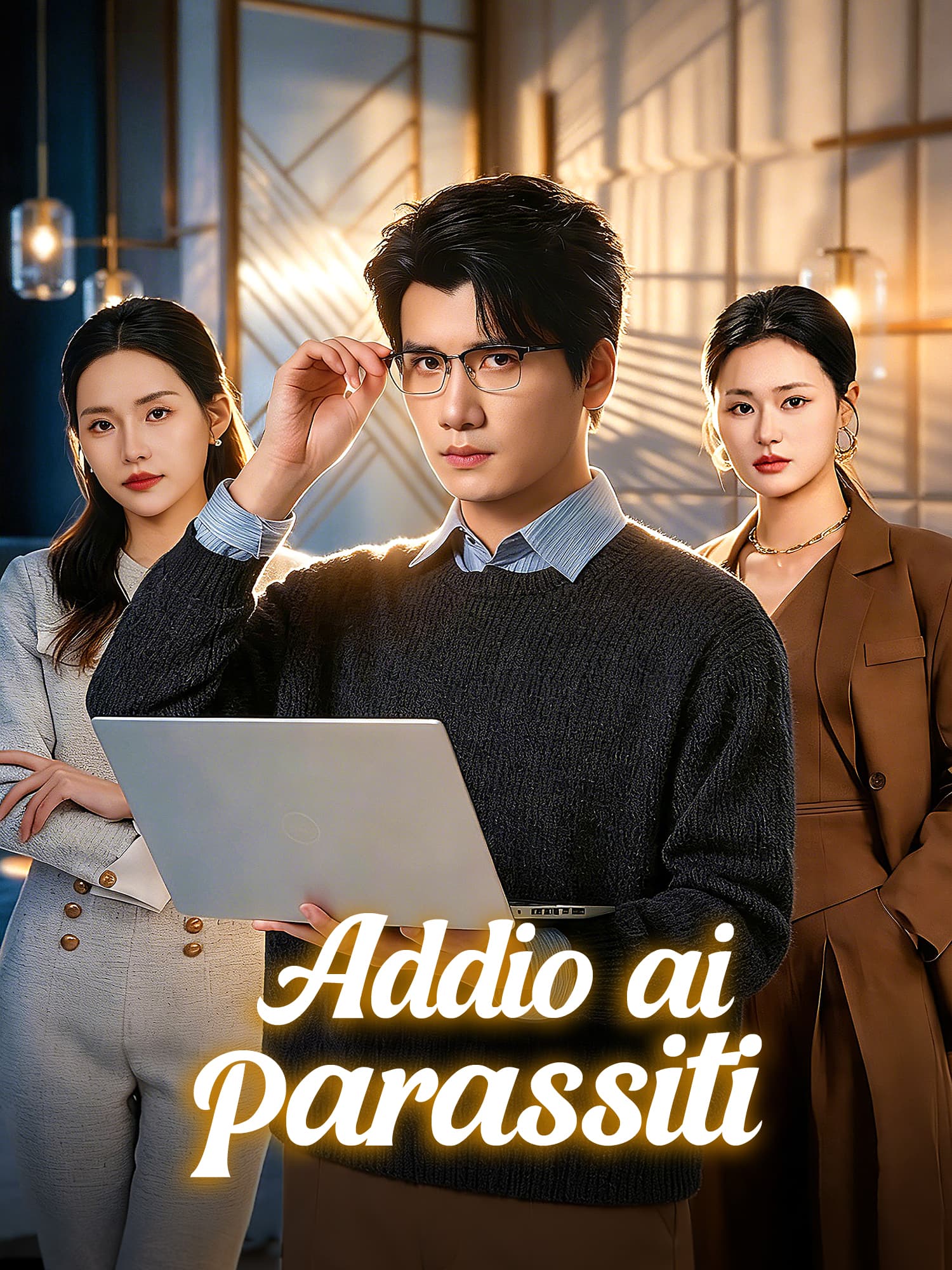 Copertina e Poster della Mini Serie Addio ai Parassiti