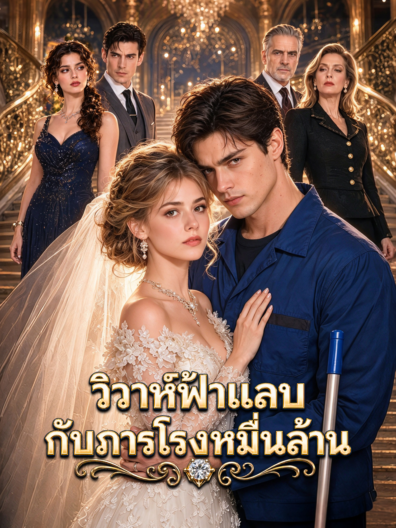 Poster วิวาห์ฟ้าแลบกับภารโรงหมื่นล้าน