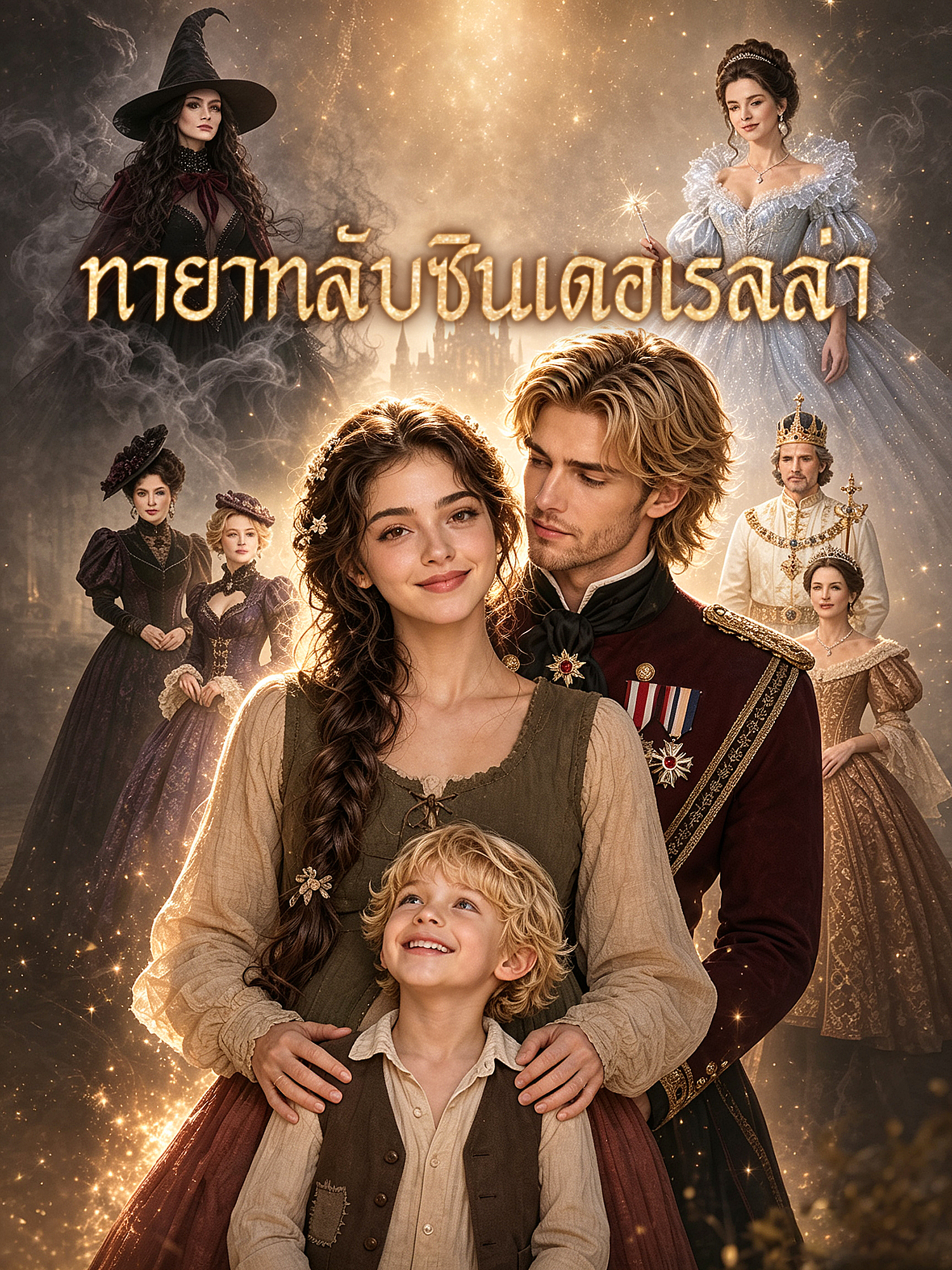 หน้าปกและภาพซีรีส์สั้น ทายาทลับซินเดอเรลล่า