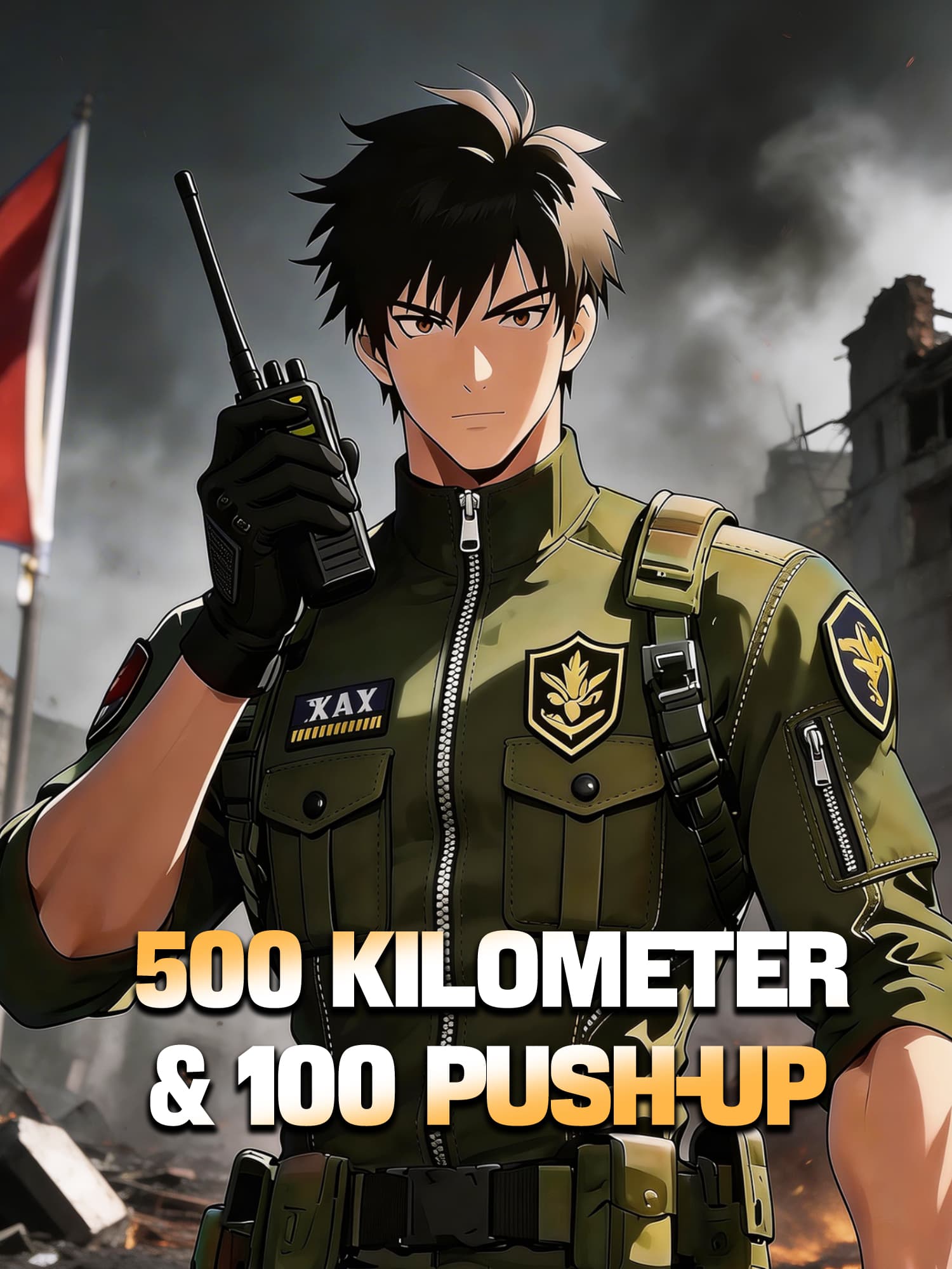 Sampul & Poster Drama Pendek 500 Kilometer & 100 Push-Up