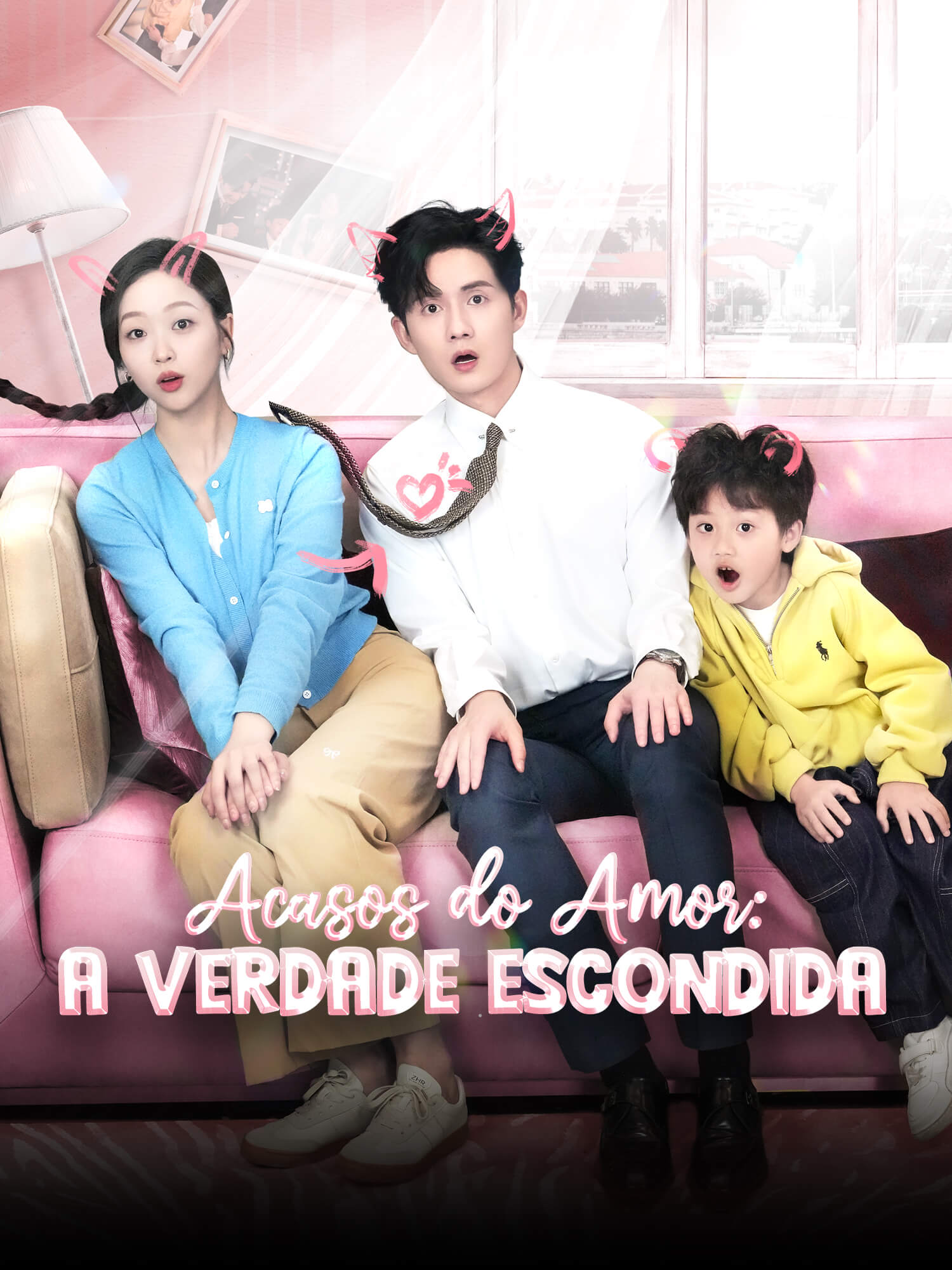 Capa do drama curto Acasos do Amor: A Verdade Escondida (Lançamento)