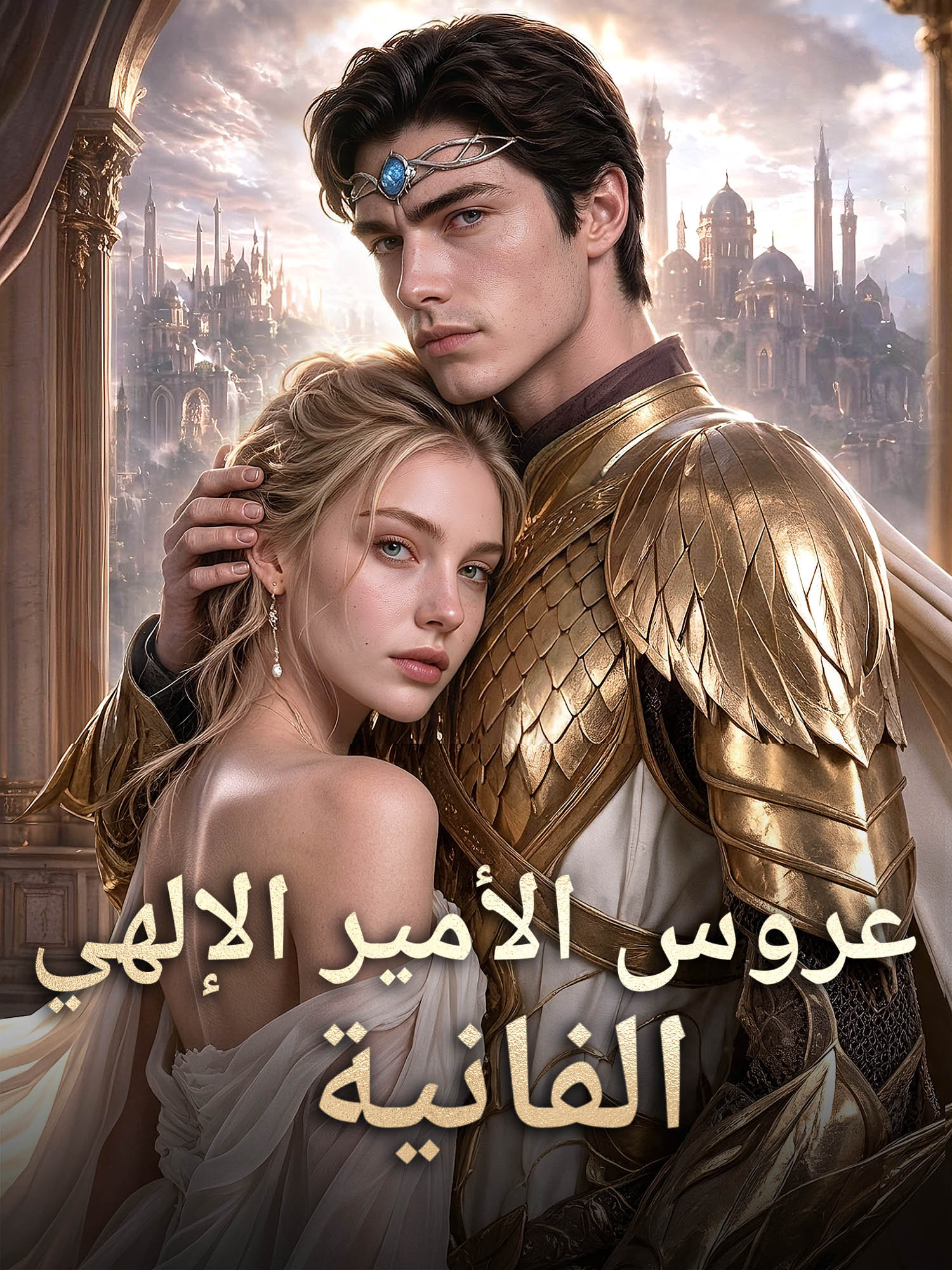 غلاف وملصق مسلسل عروس الأمير الإلهي الفانية القصير