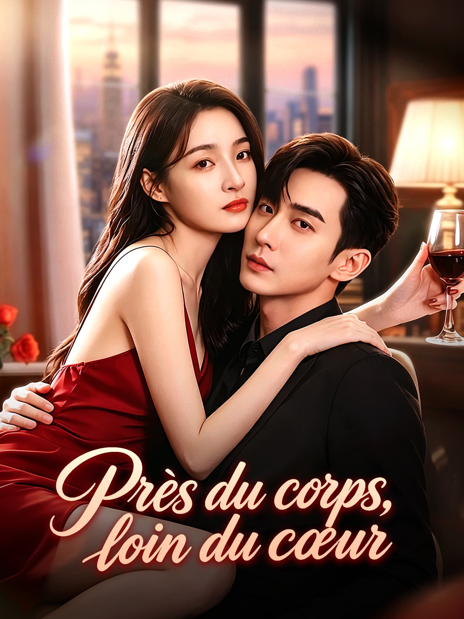 Affiche et Couverture de la Mini-série Près du corps, loin du cœur