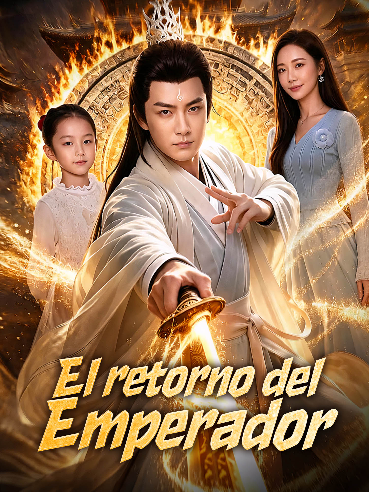 Portada y Póster de la Mini Serie El retorno del Emperador