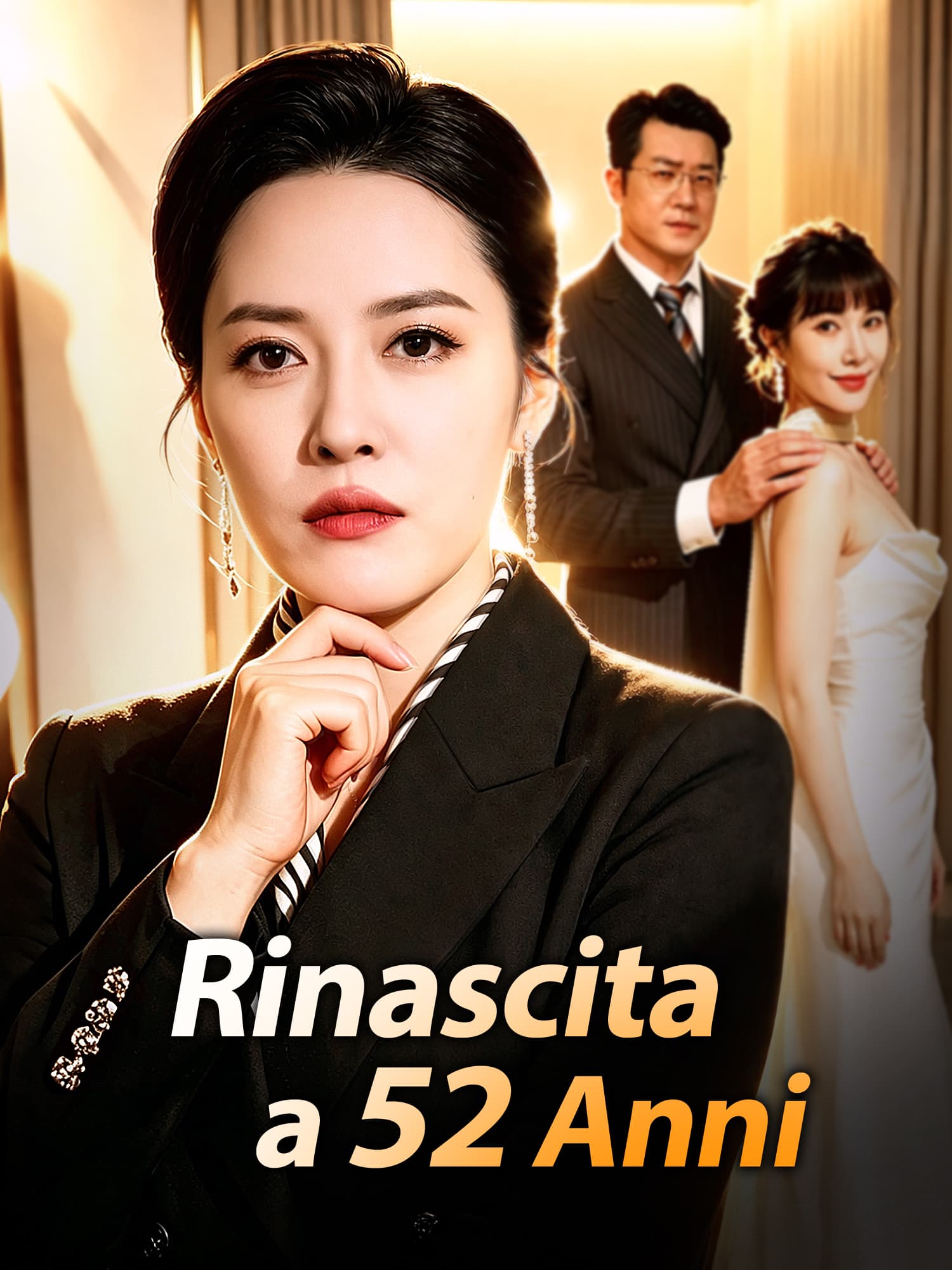 Copertina e Poster della Mini Serie Rinascita a 52 Anni