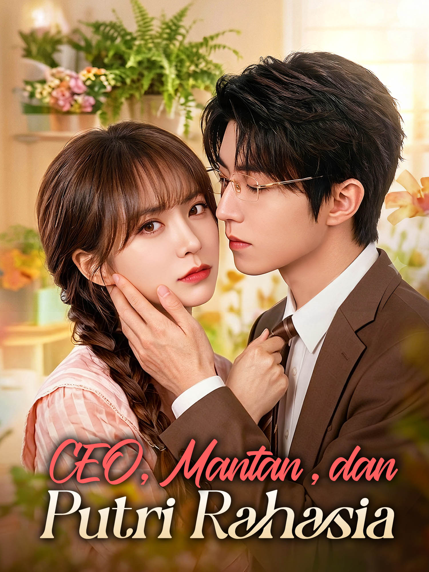 Sampul Drama Pendek CEO, Mantan, dan Putri Rahasia (Vertikal)