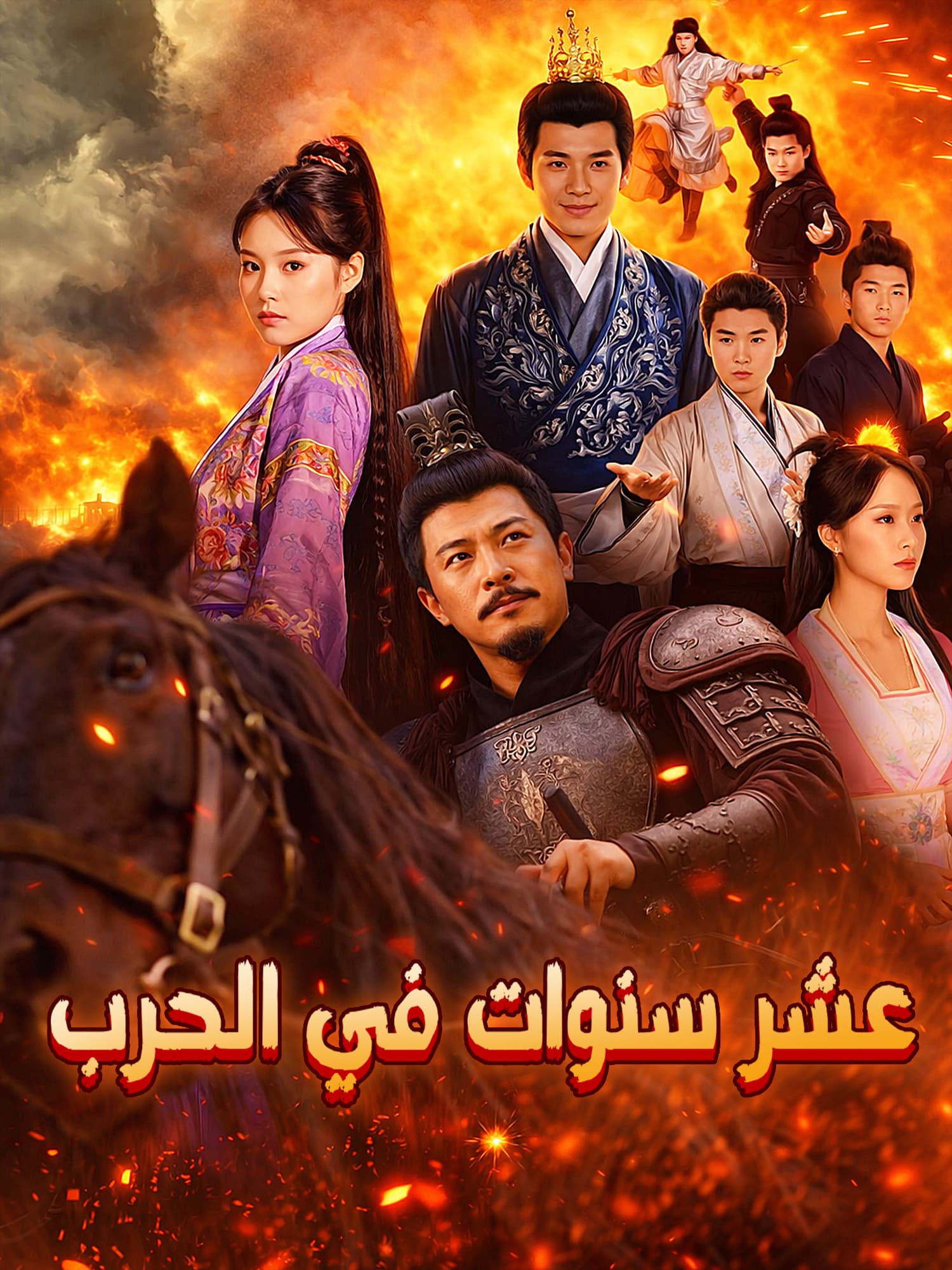 عشر سنوات في الحرب