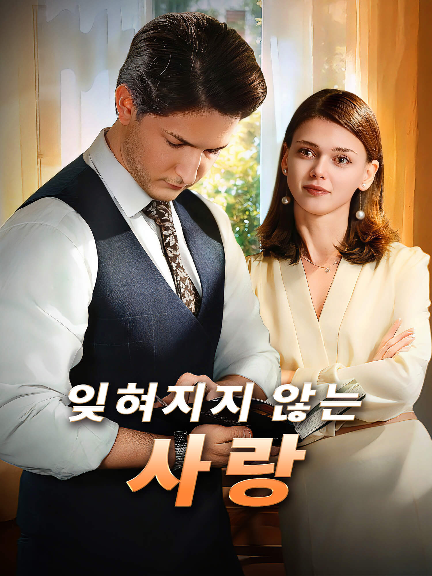잊혀지지 않는 사랑 숏드라마 커버 및 포스터