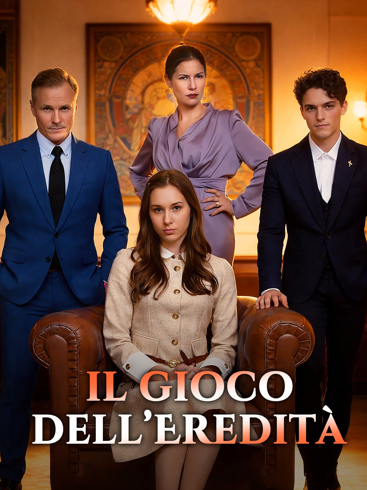 Copertina e Poster della Mini Serie Il Gioco dell’Eredità