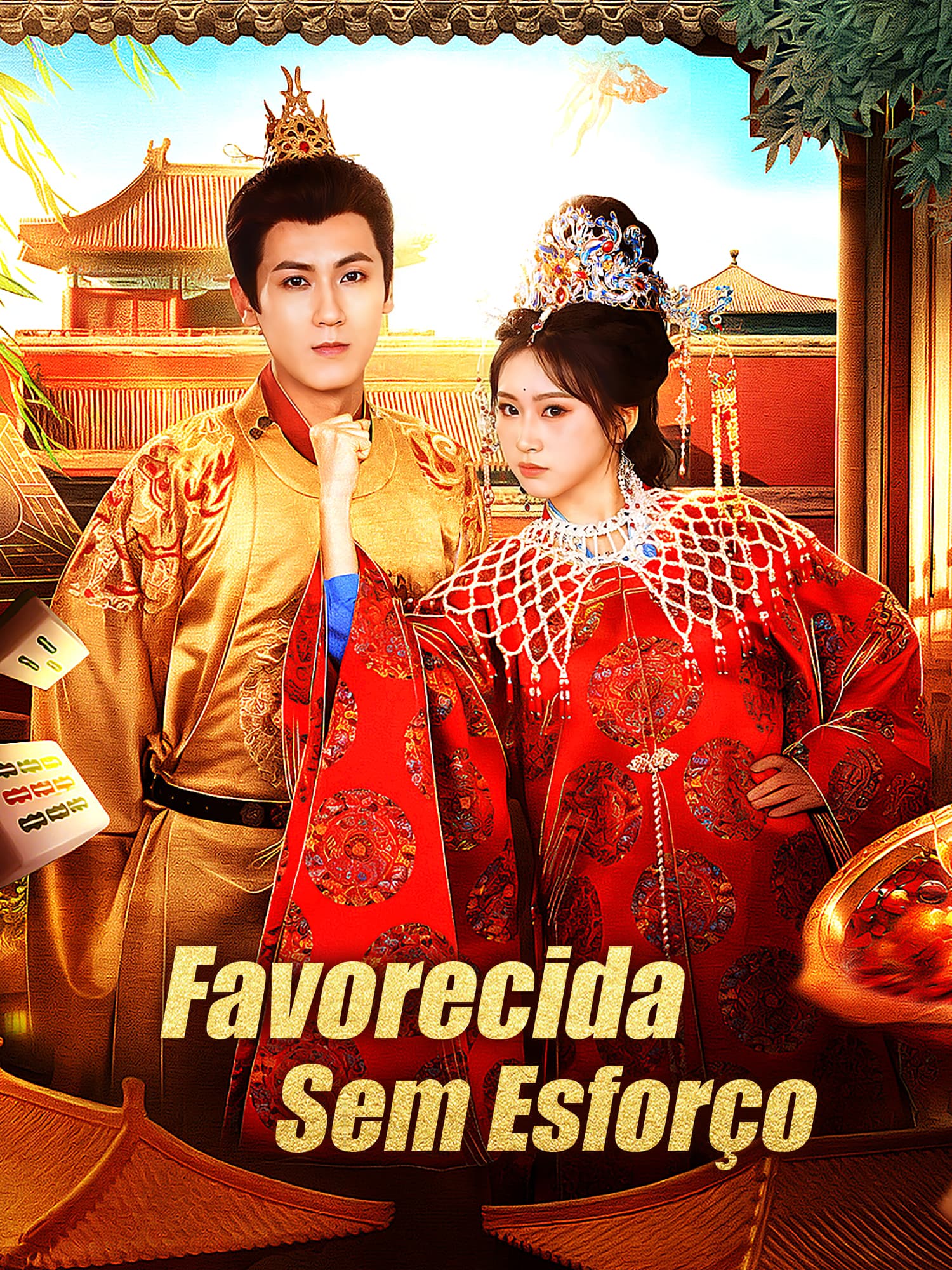 Capa do drama curto Favorecida Sem Esforço (Lançamento)
