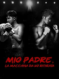 Copertina e Poster della Mini Serie Mio Padre, la Macchina da KO Ritirata