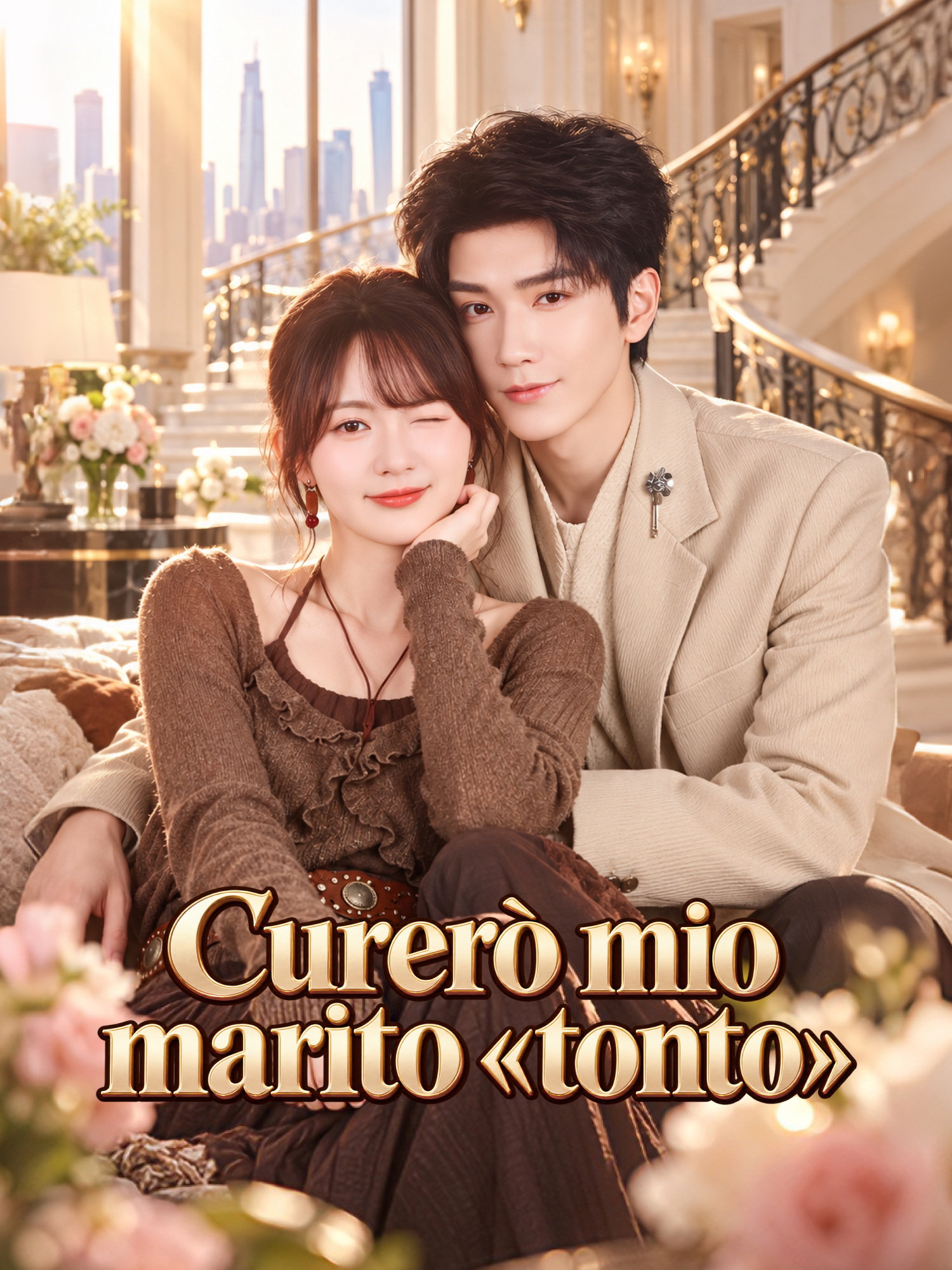 Copertina e Poster della Mini Serie Curerò mio marito «tonto»