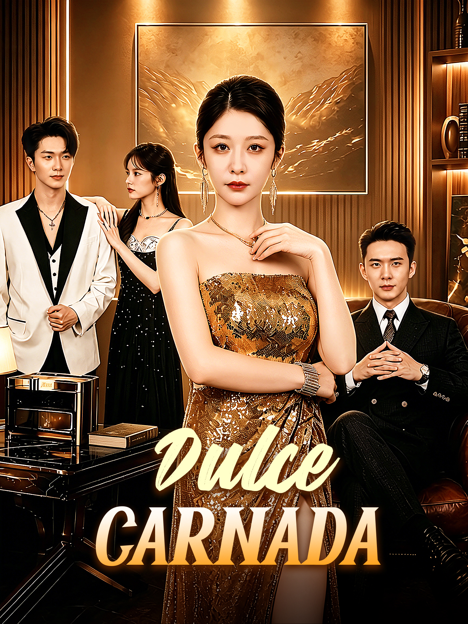 Portada y Póster de la Mini Serie Dulce Carnada