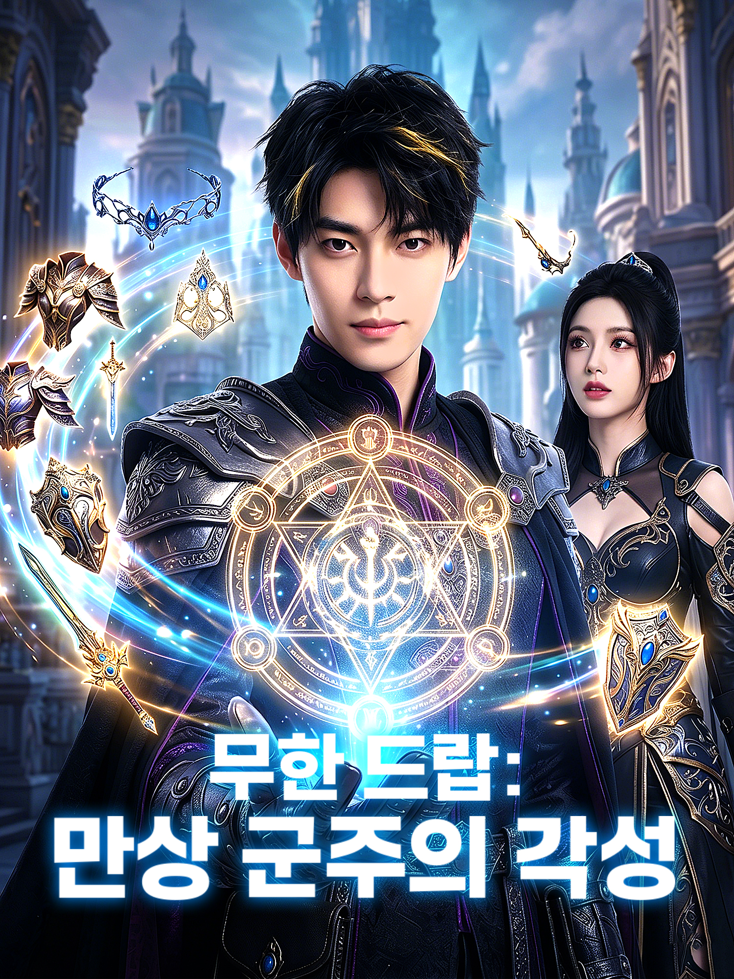 무한 드랍: 만상 군주의 각성 숏드라마 커버 및 포스터