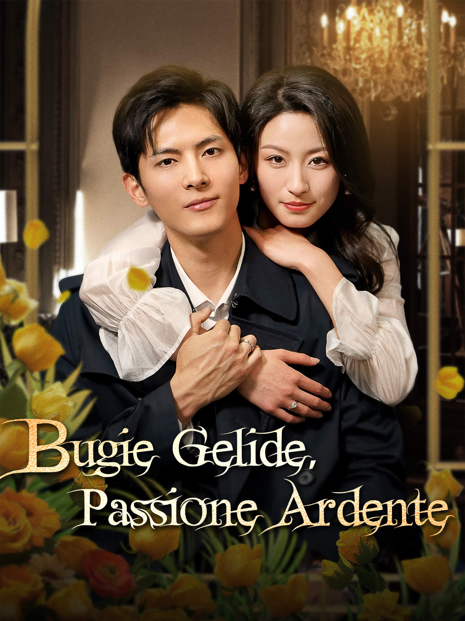 Copertina e Poster della Mini Serie Bugie Gelide, Passione Ardente