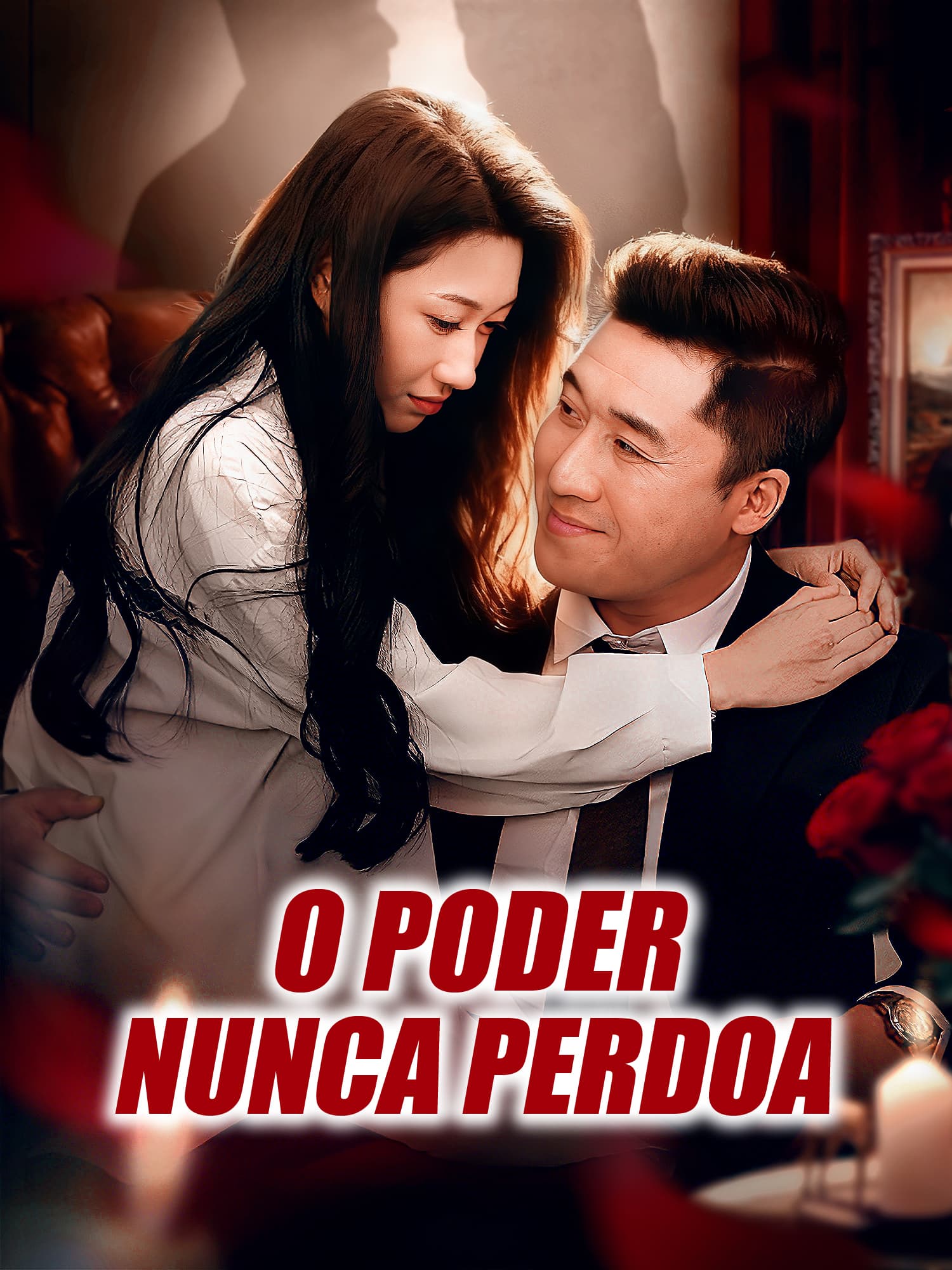 Capa e Pôster da Mini Novela O Poder Nunca Perdoa